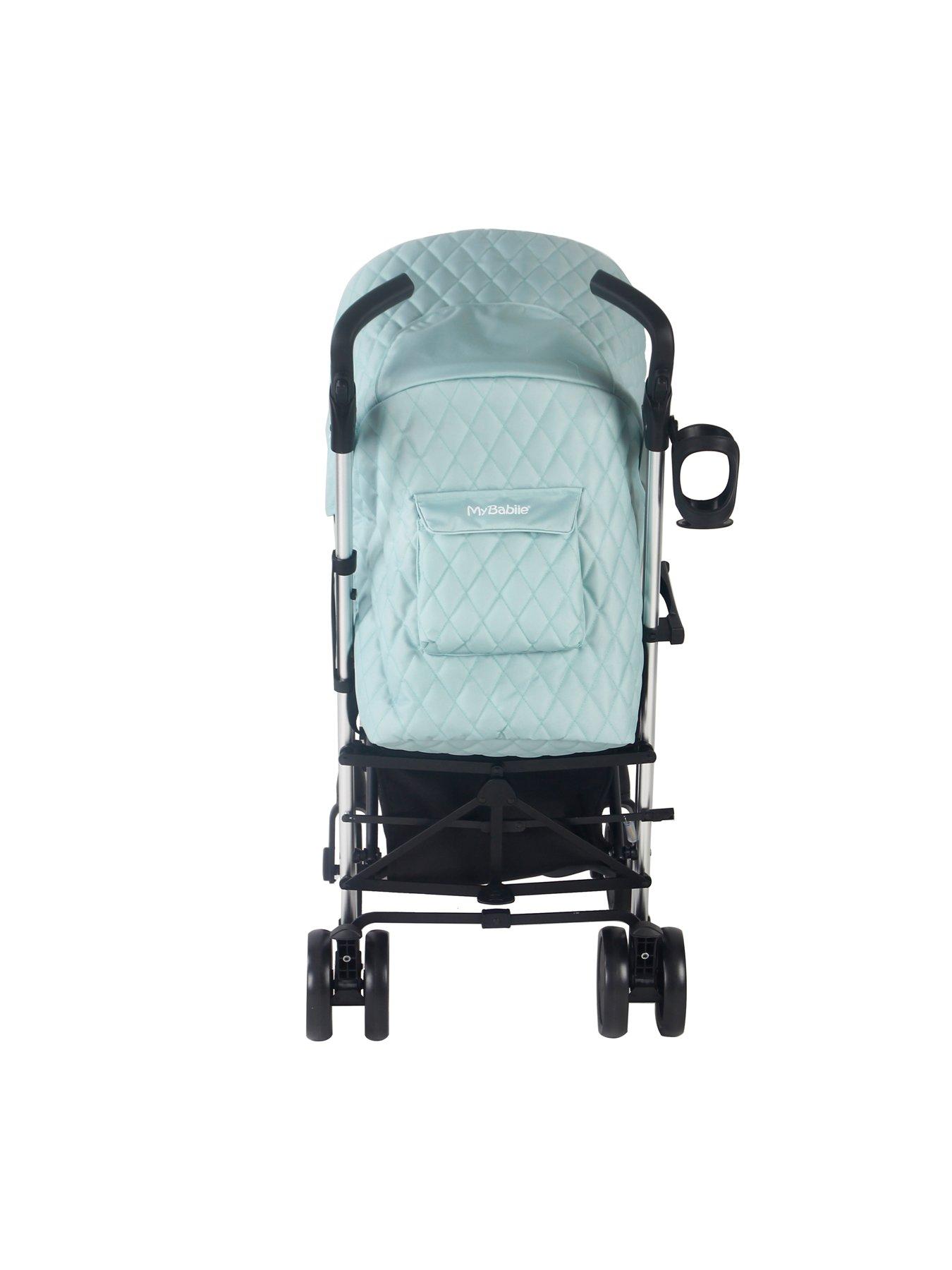 Image 5 of 6 of My Babiie MB51 Plus Stroller - Quilted Aqua