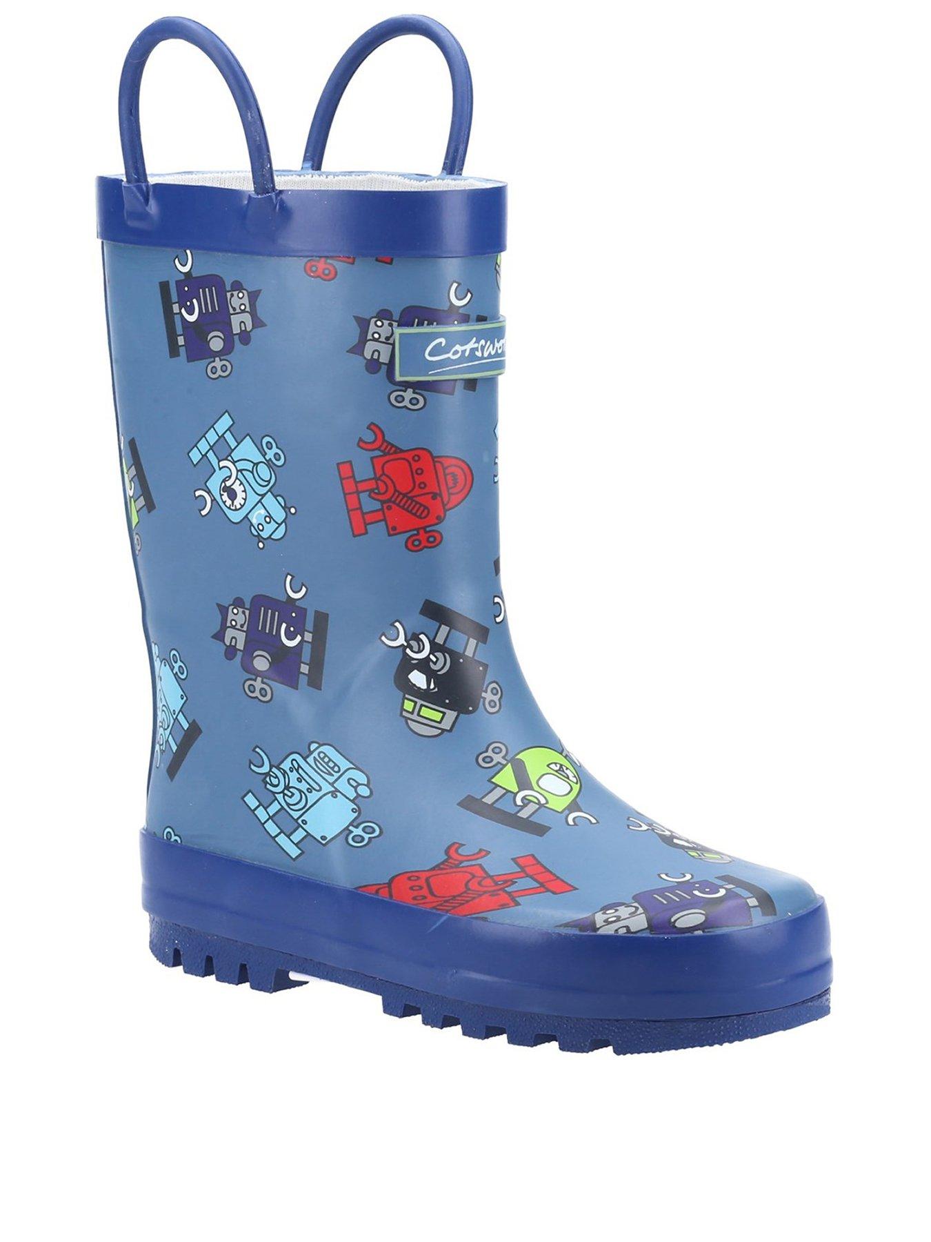 cotswold-childrensnbsprobot-wellington-boots-bluenbsp