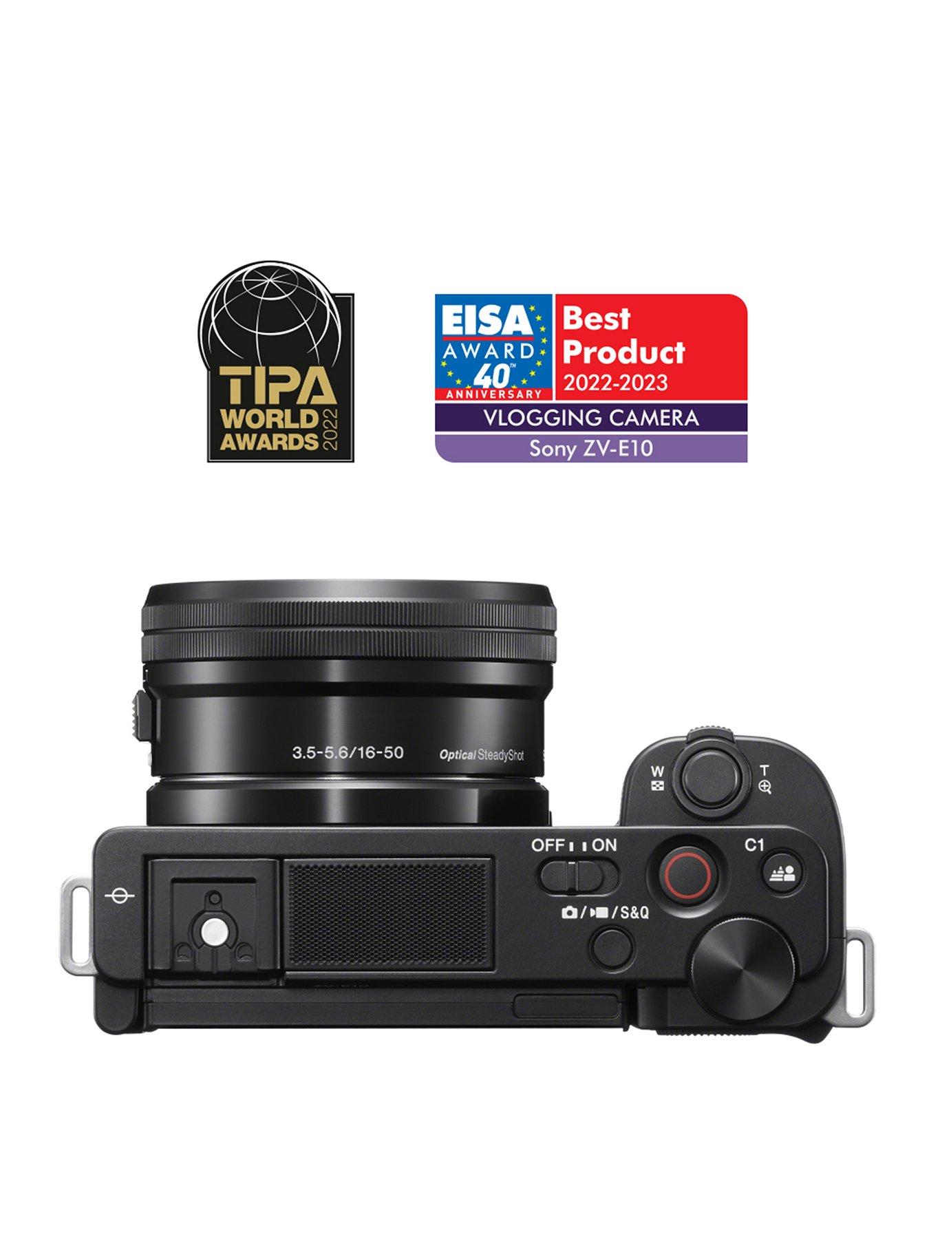 Image 2 of 7 of Sony Alpha ZV-E10L&nbsp;APS-C Mirrorless Interchangeable-Lens Vlog Camera with 16-50 mm f/3.5-5.6 Power Zoom Kit Lens (Vari-Angle Screen for vlogging, 4K Video, Real-time Eye Autofocus)