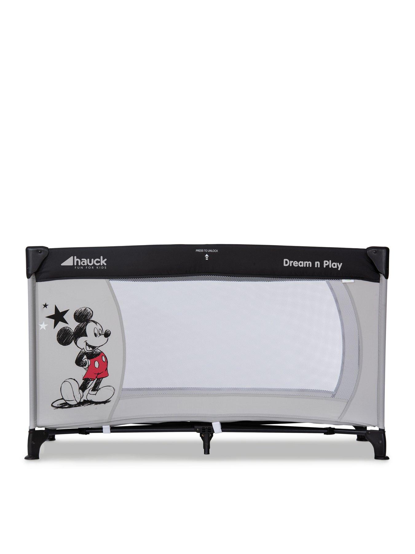 hauck-disney-dreamn-play-travel-cot-mickey-starsstillFront