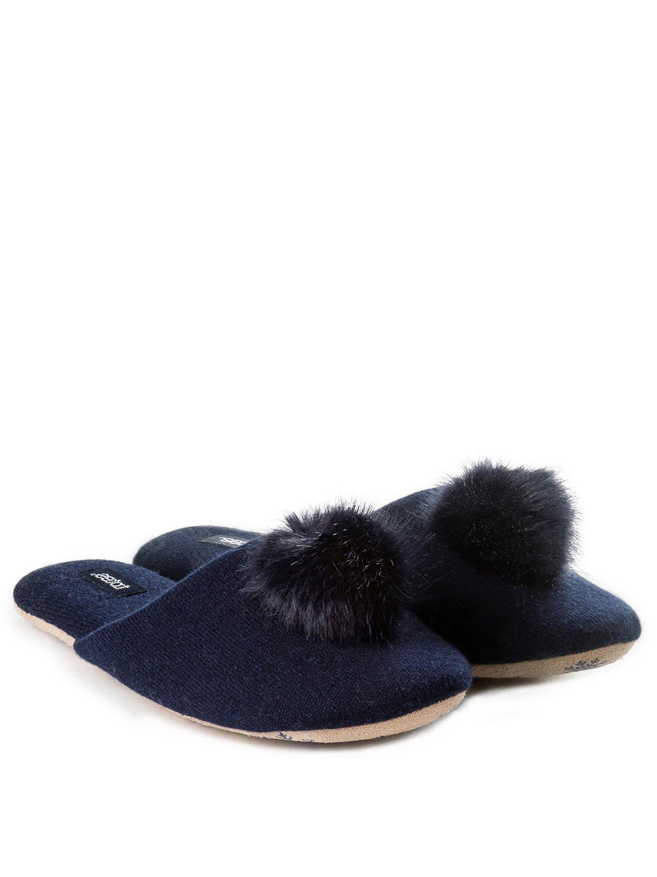 Pom pom mule online slippers