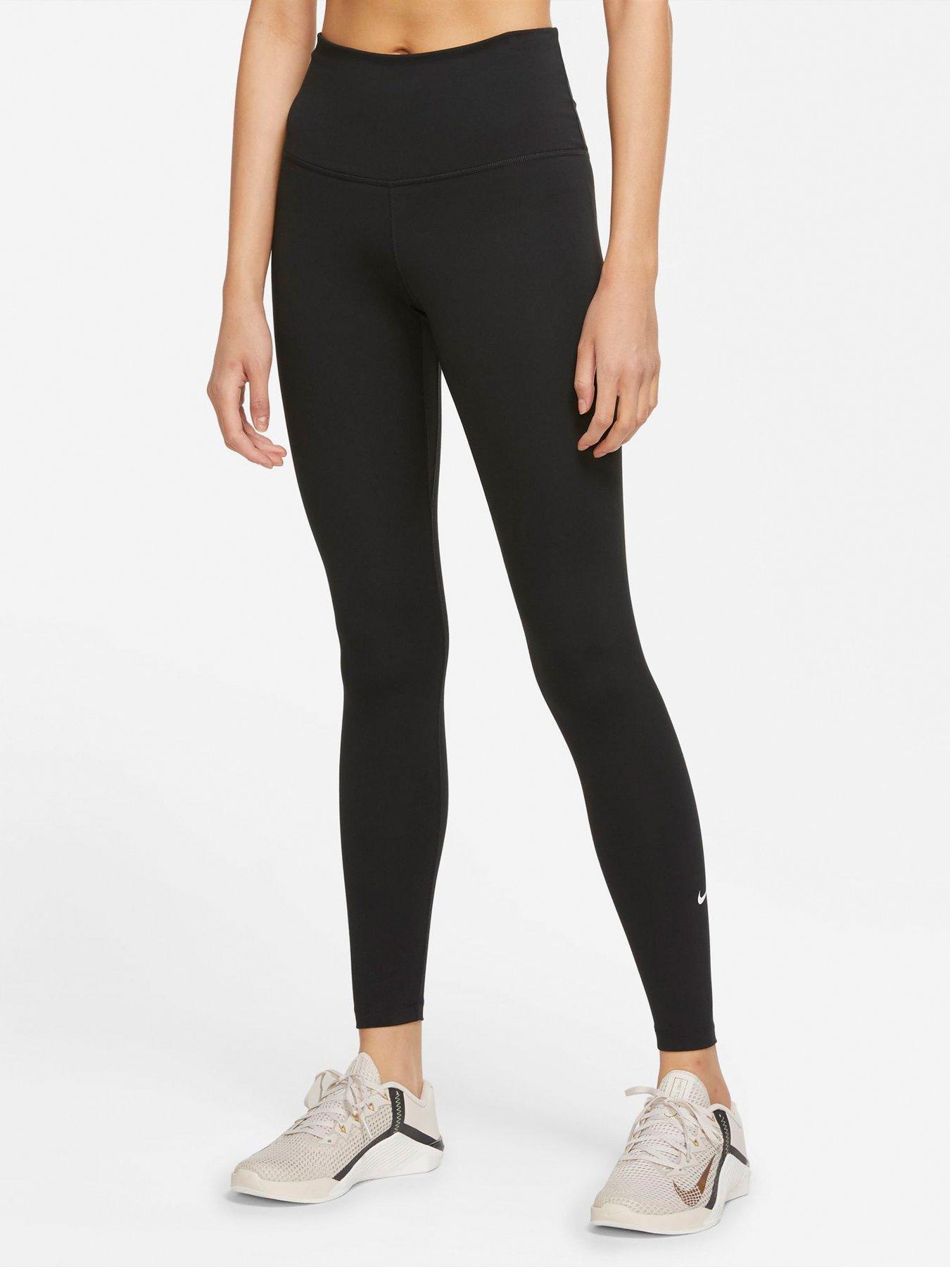 Cantidad de dinero Caballero amable persecucion Nike The One High Waisted Leggings - Black | Very Ireland