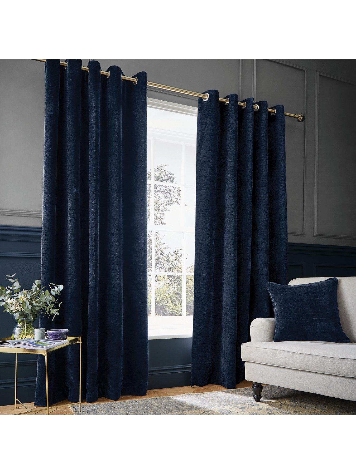 undefined Selene Weighted Thermal Eyelet Curtains