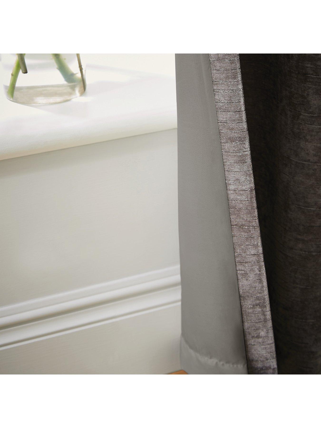 Image 4 of 5 of Hyperion Selene Weighted Thermal Eyelet Curtains