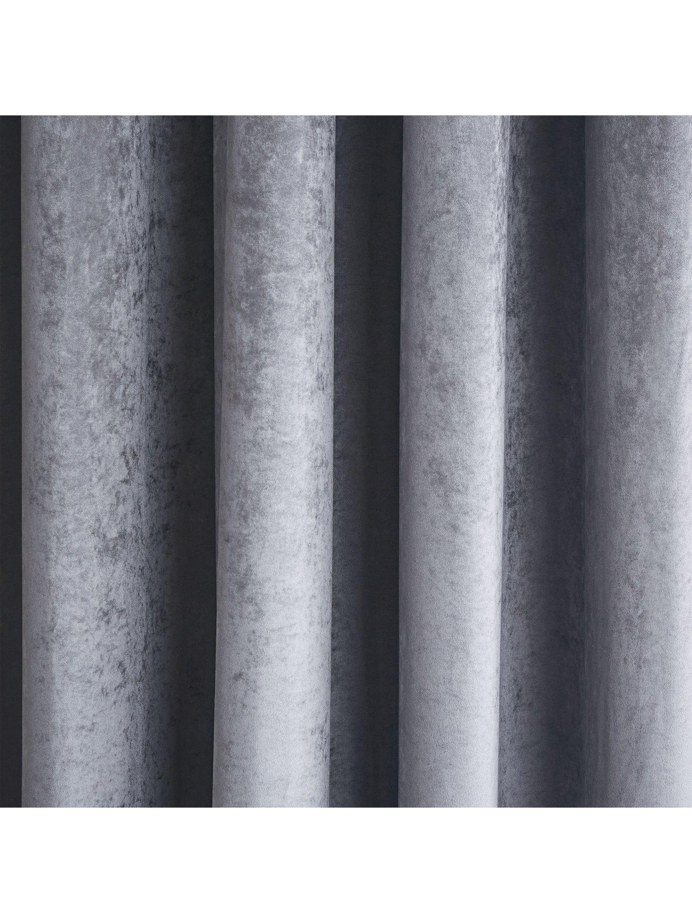 catherine-lansfield-crushed-velvet-glamour-sequin-fully-lined-eyelet-curtains-in-greyback