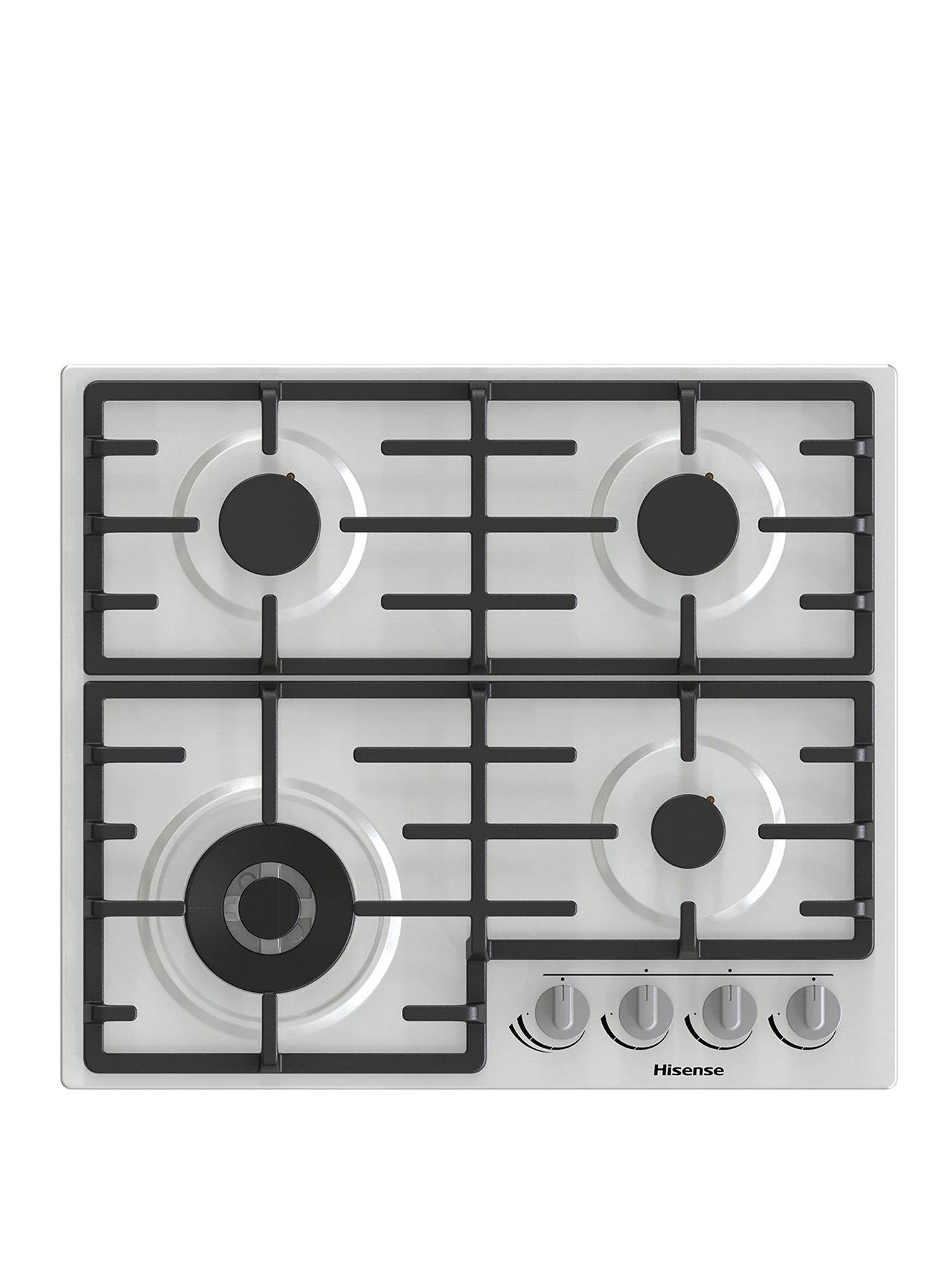 hisense-gm663xb-60cm-widenbspgas-hob-stainless-steel