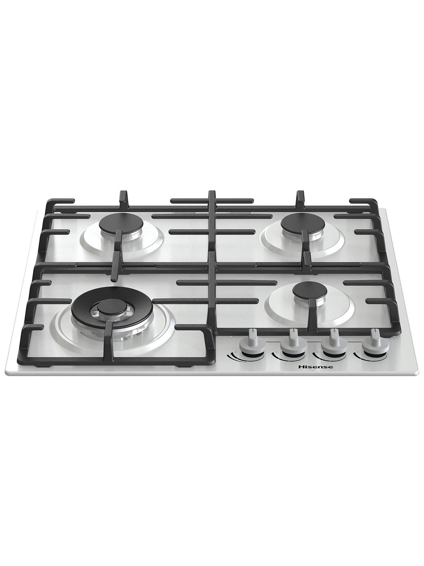 hisense-gm663xb-60cm-widenbspgas-hob-stainless-steelstillFront