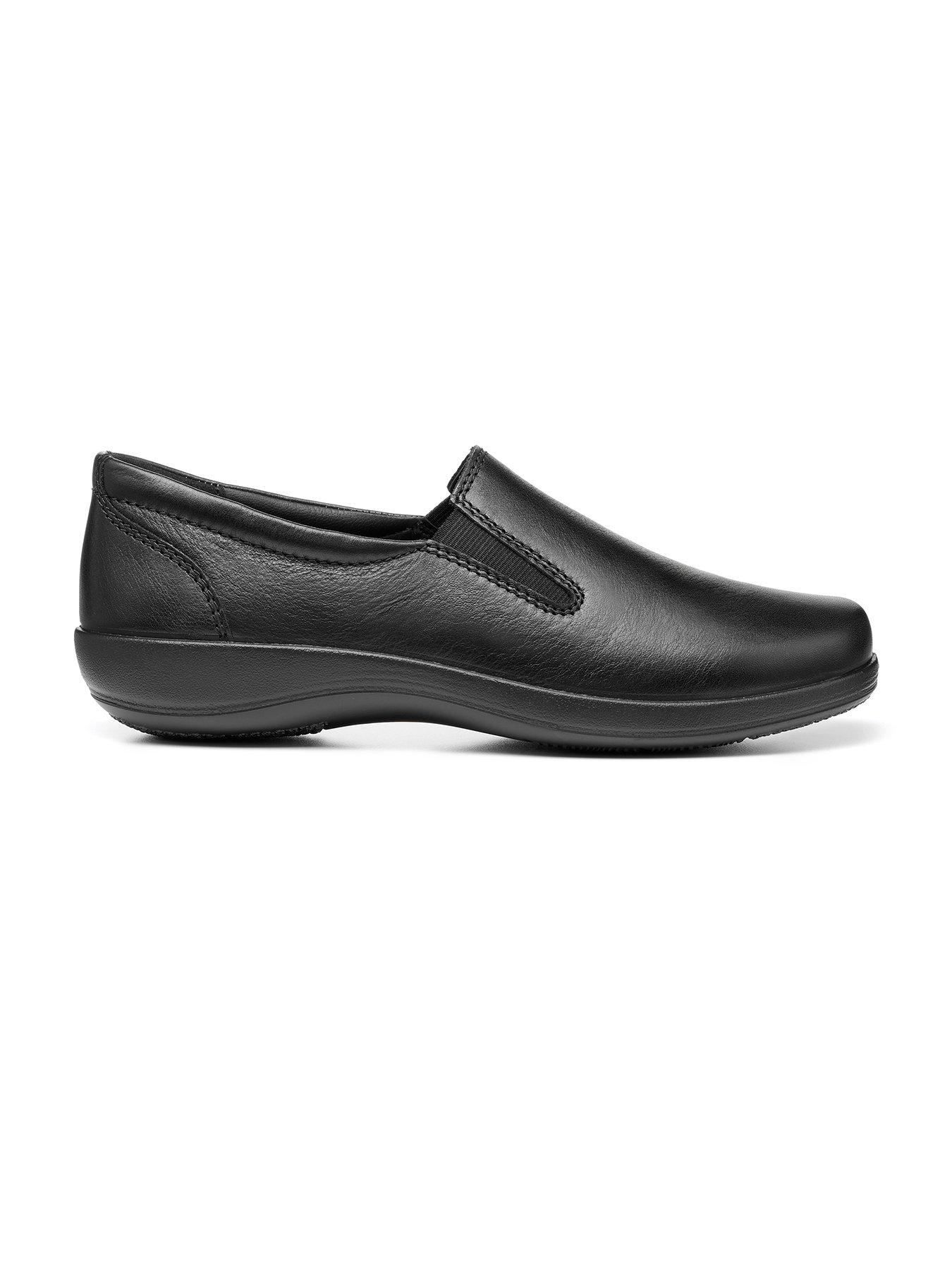 Image 3 of 5 of Hotter Glove II Wide Fit Flat Shoes - Black