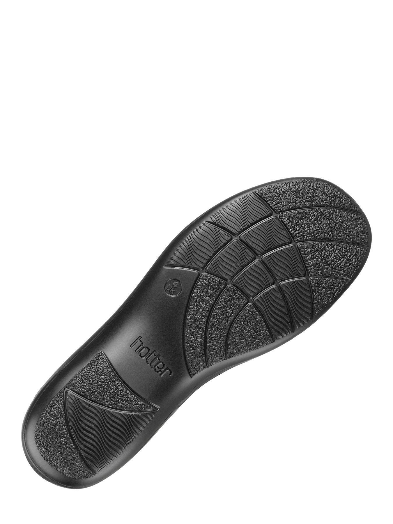 Image 5 of 5 of Hotter Glove II Wide Fit Flat Shoes - Black