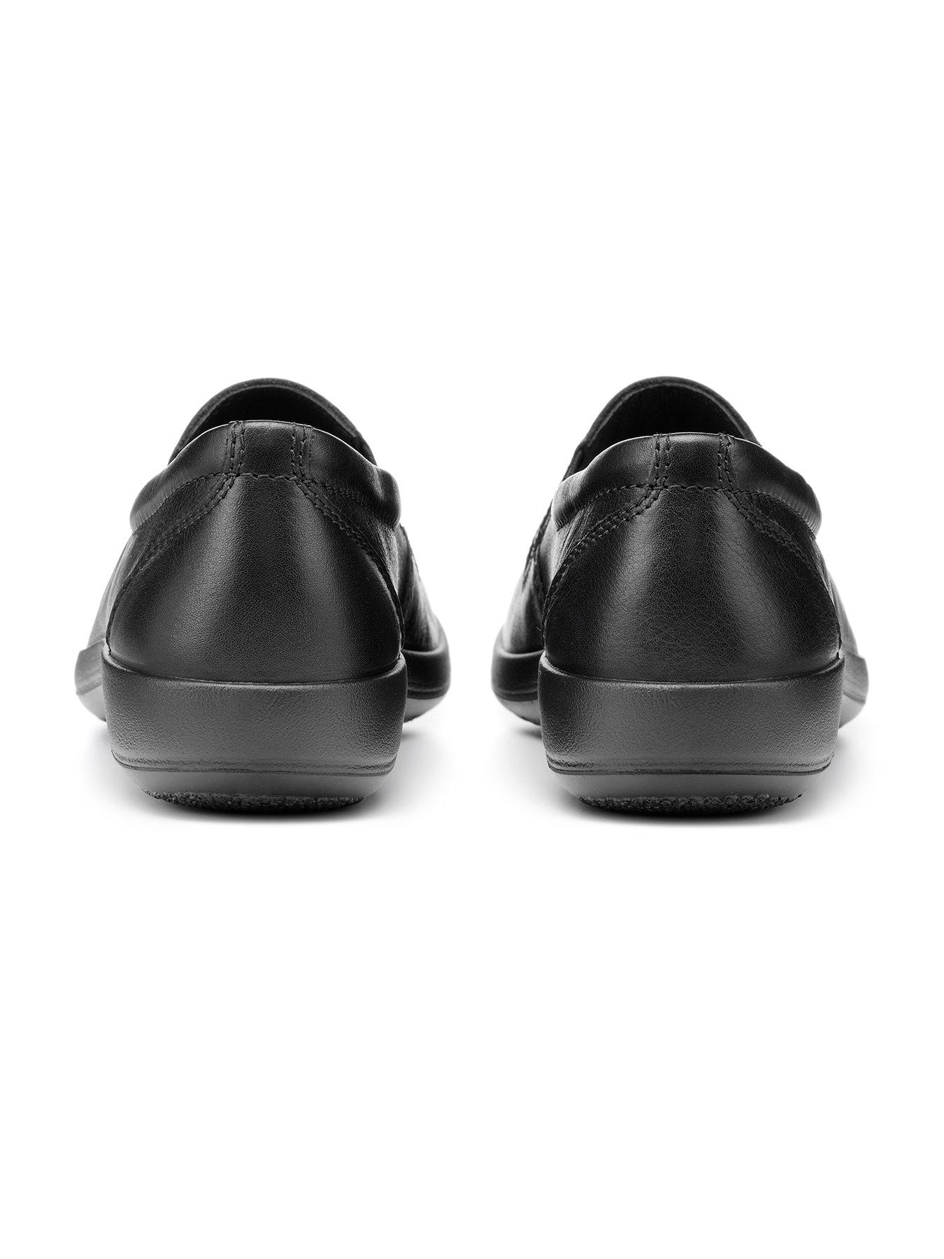 hotter-glove-ii-extra-wide-fit-flat-shoes-blackstillFront