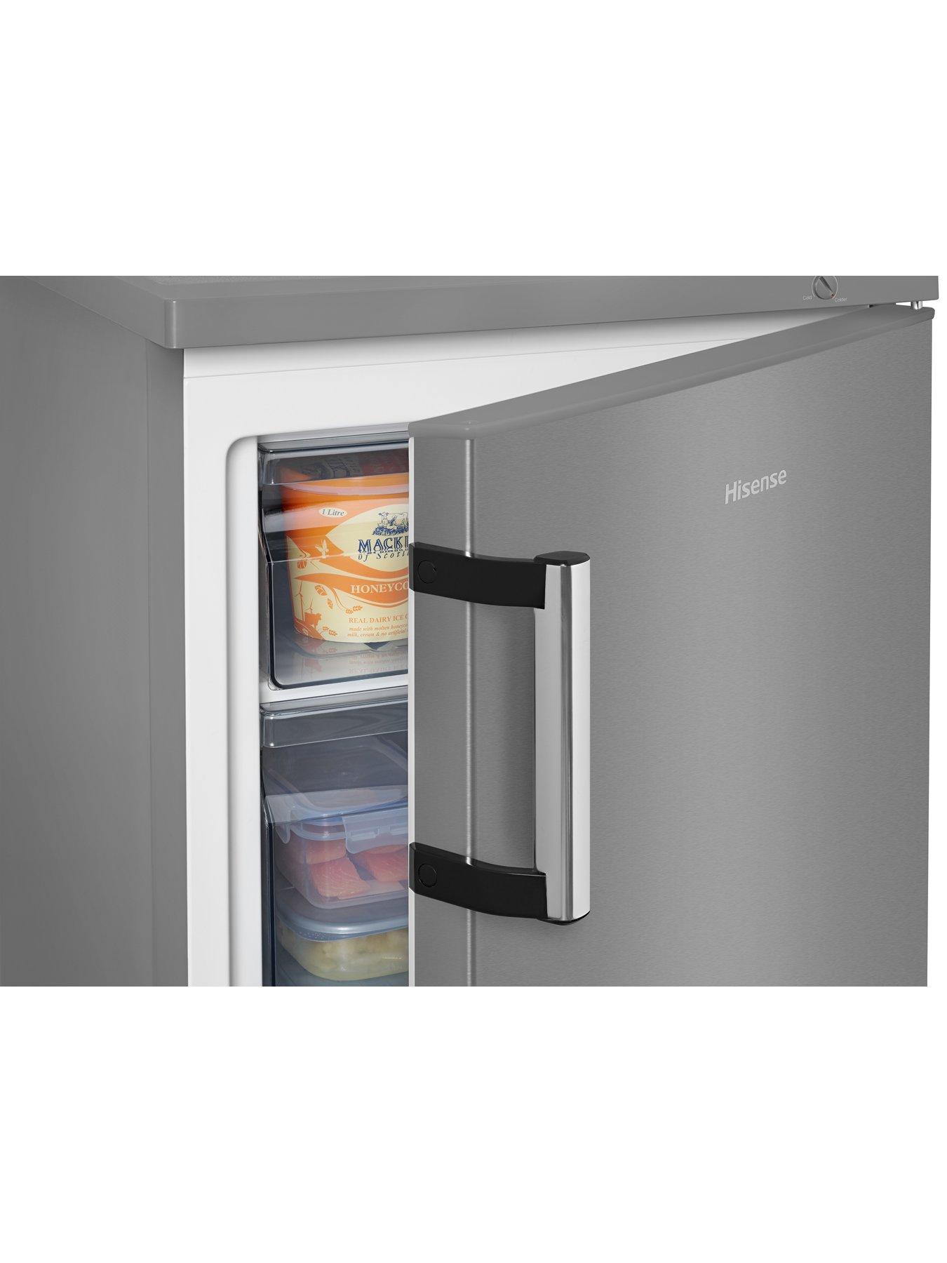 Image 2 of 6 of Hisense FV105D4BC21 55cm&nbsp;Wide Under-Counter Freezer - Stainless Steel Look