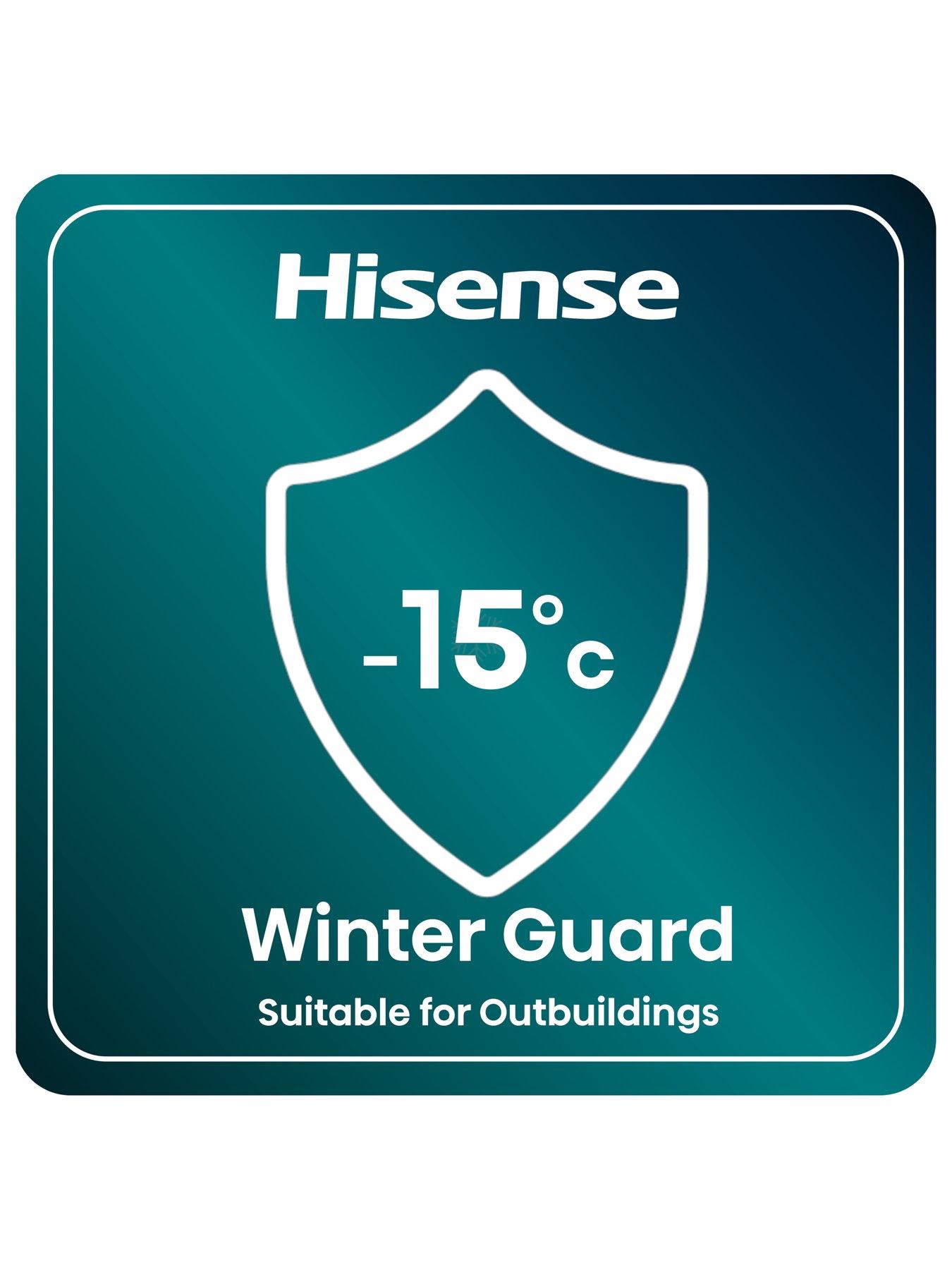 Image 6 of 6 of Hisense FV105D4BC21 55cm&nbsp;Wide Under-Counter Freezer - Stainless Steel Look