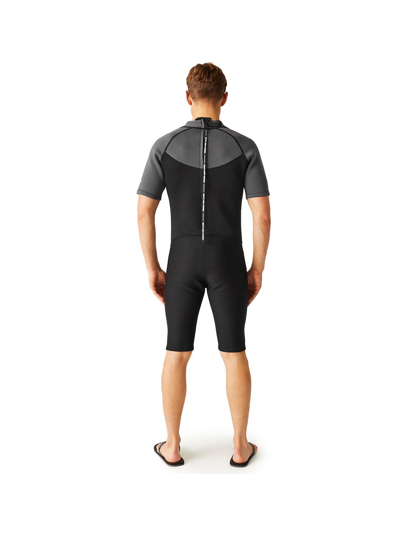 regatta-mens-lightweight-shorty-2mm-wetsuit-black-dark-grey-whitestillFront