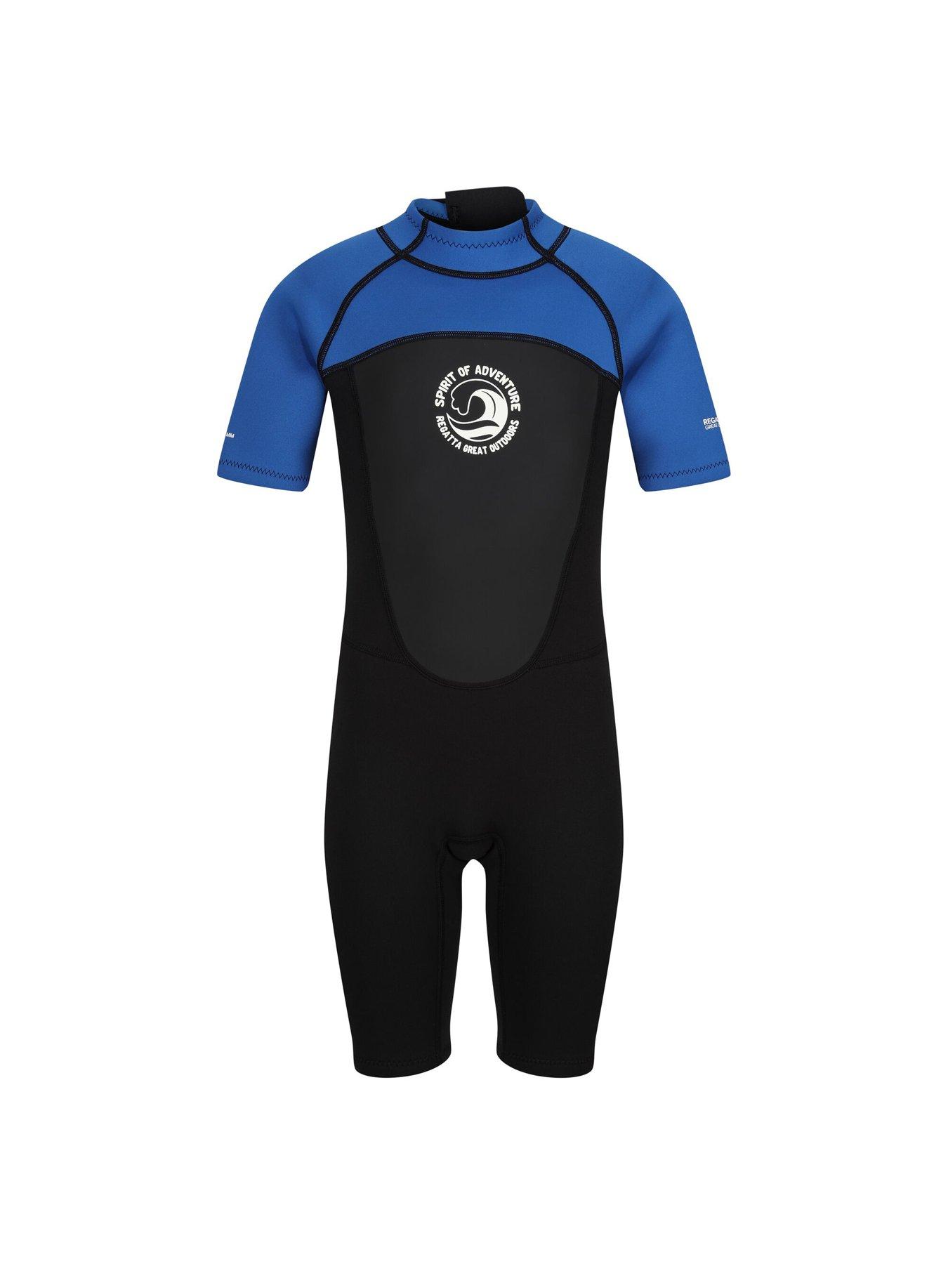 regatta-junior-boys-shorty-surfing-wetsuit-blackblueoutfit