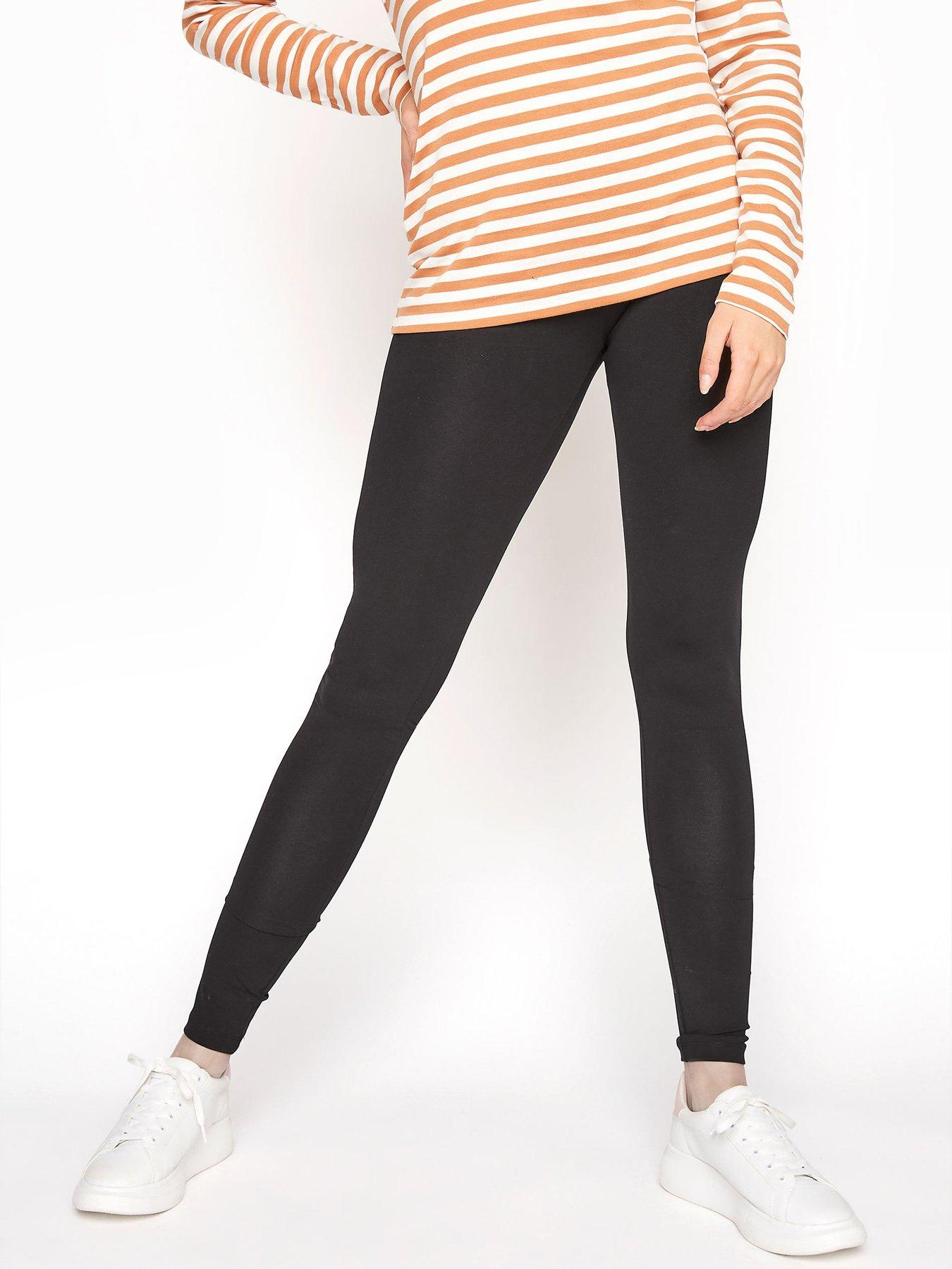 Long Tall Sally Cotton Elastane Legging Long - Black