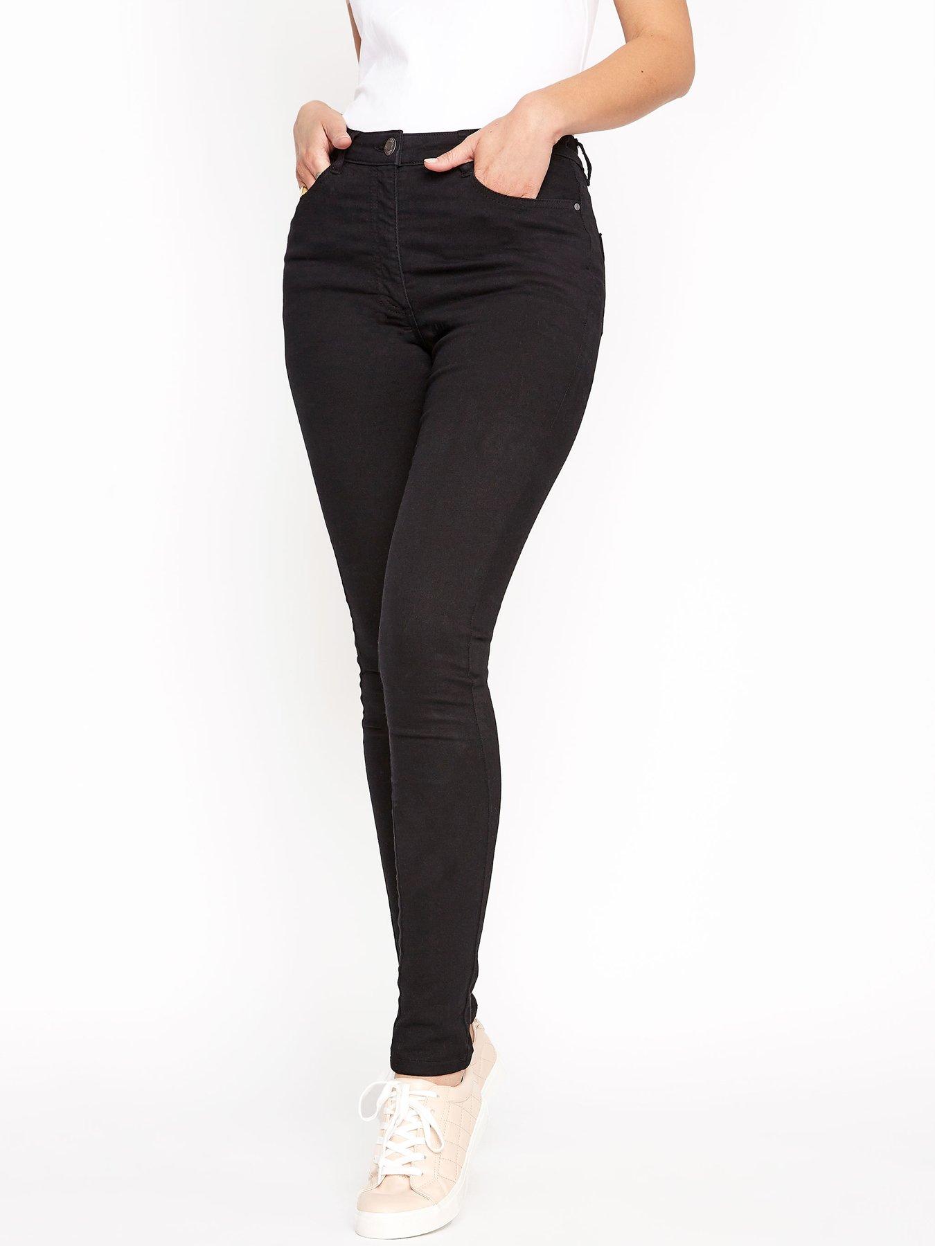 long-tall-sally-ava-superstretch-skinny-jeansnbsp--blackfront