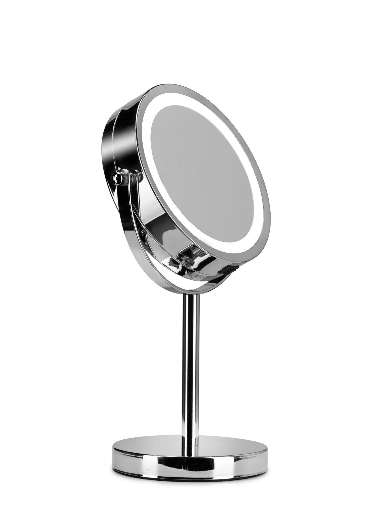 Image 2 of 6 of Croydex Illuminated Pedestal Mirror