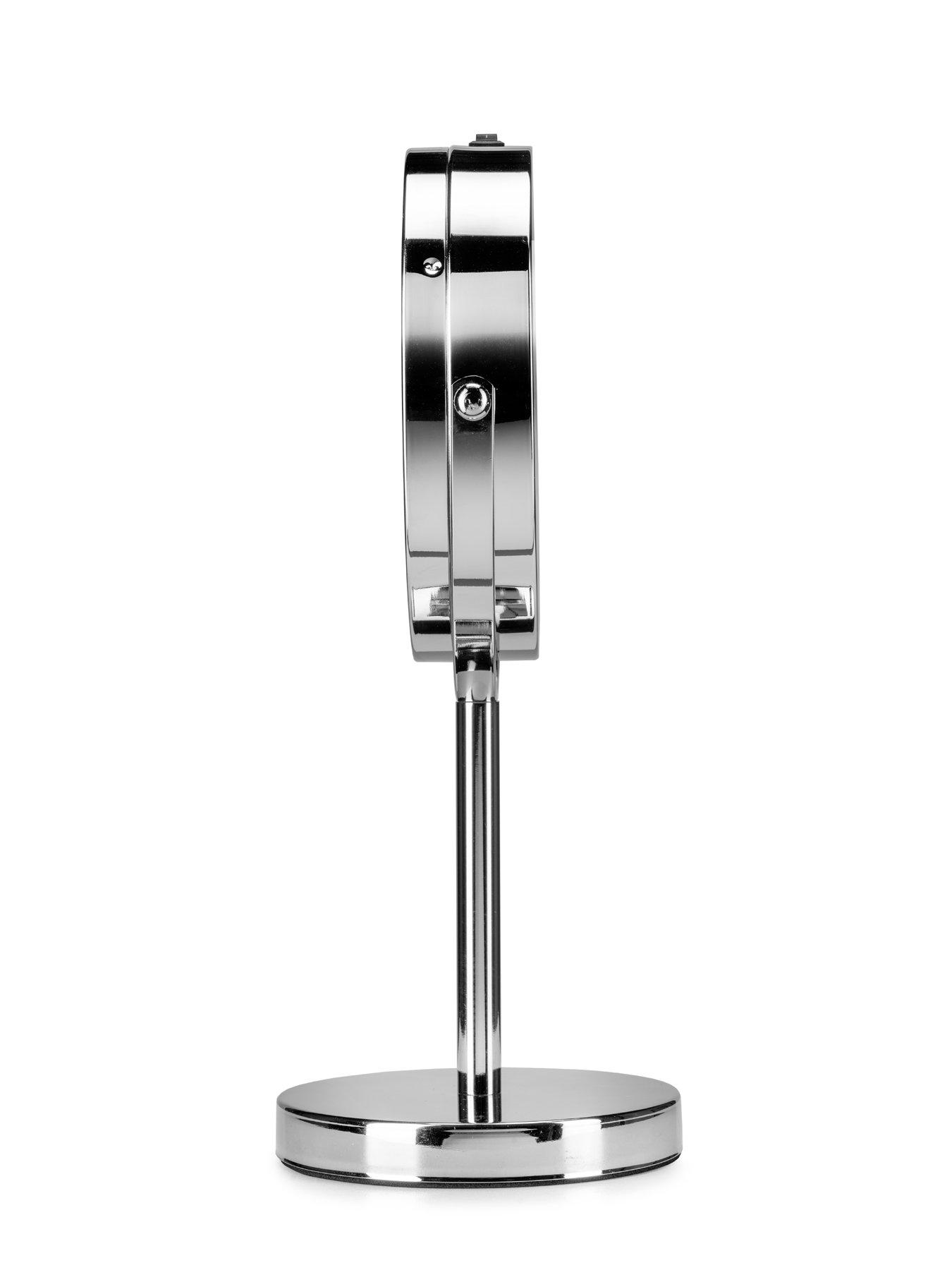 Image 3 of 6 of Croydex Illuminated Pedestal Mirror