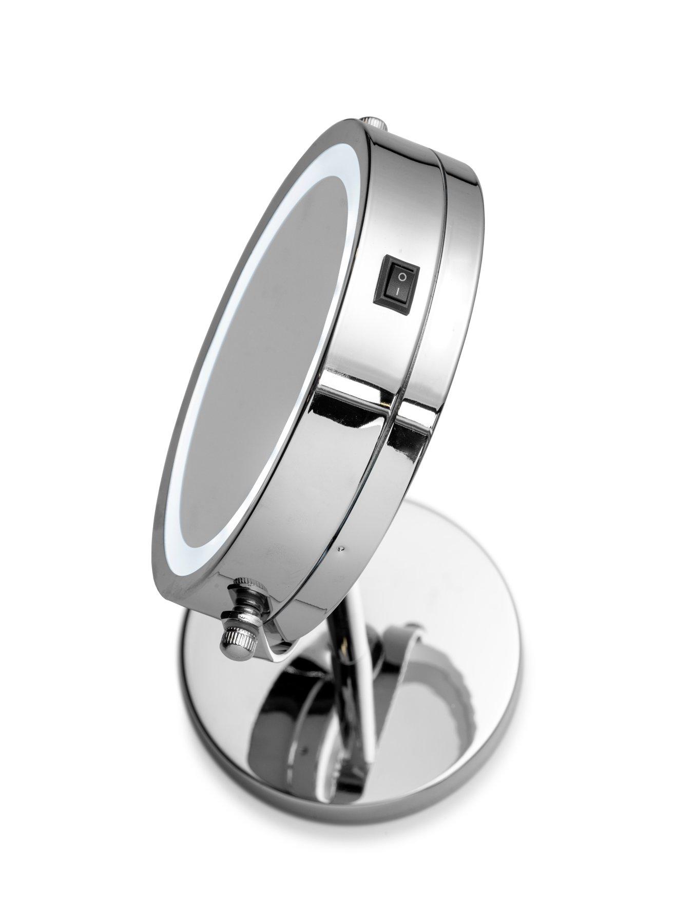 Image 4 of 6 of Croydex Illuminated Pedestal Mirror