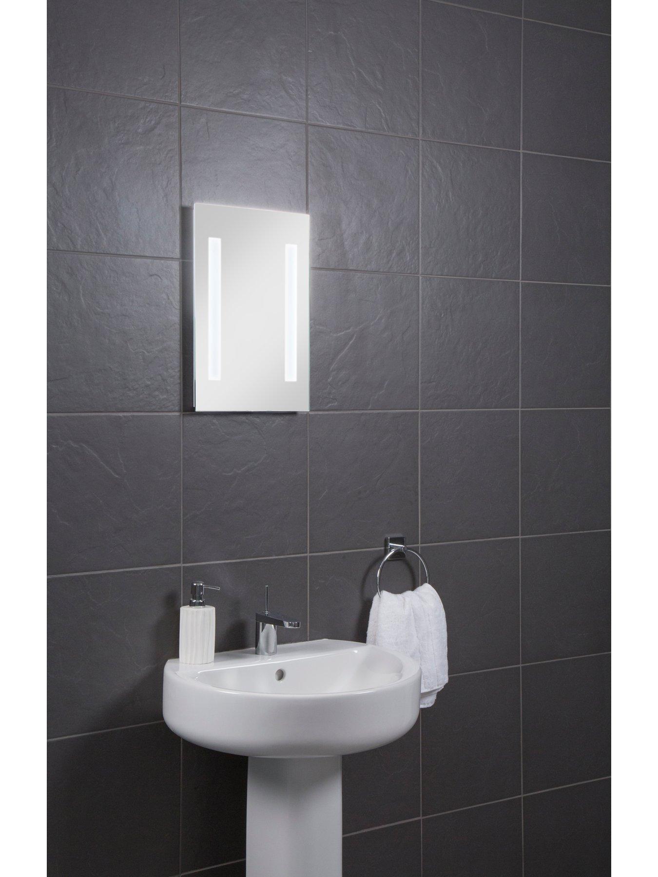Image 6 of 6 of Croydex Malham Illuminated Mirror - Battery Operated