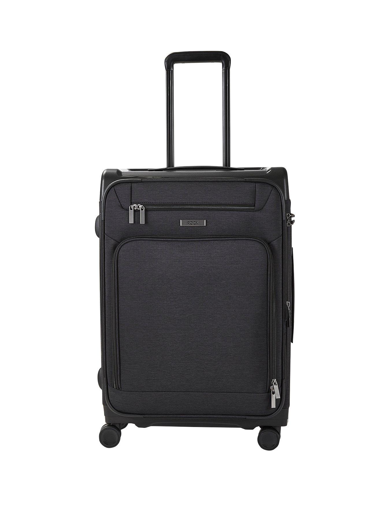 rock-luggage-parker-8-wheel-suitcase-medium-blackstillFront