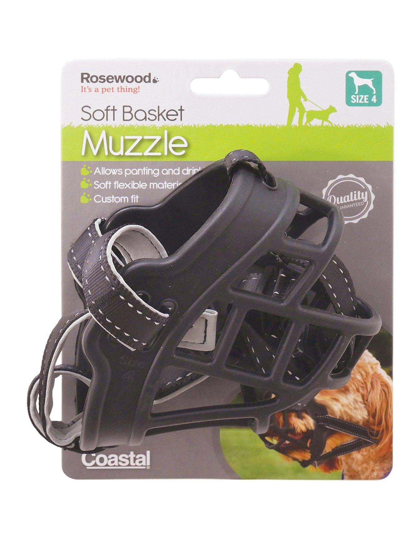 rosewood-coastal-soft-basket-muzzle-black-size-4stillFront