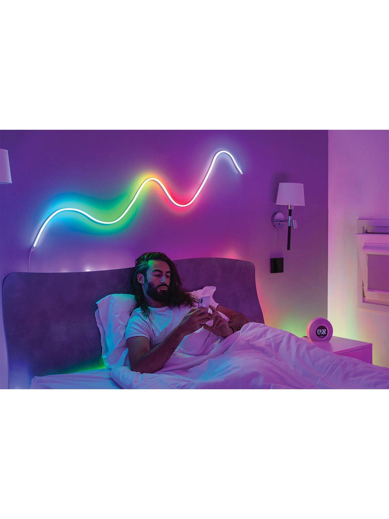 Image 5 of 7 of Twinkly Twinkly Flex - Smart Flexible LED Light Strip (16 million Colours) 200 RGB Smart App controlled light Flex, 2 meter long starter, White, IP20
