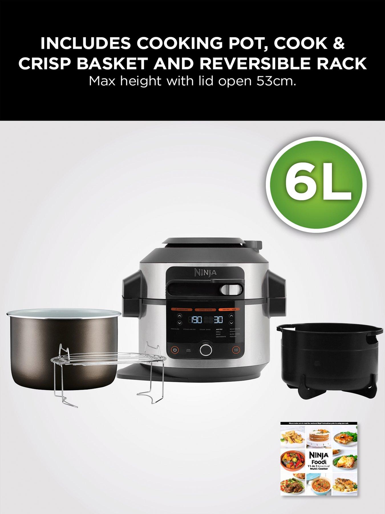 Image 2 of 7 of NINJA Foodi 11-in-1 SmartLid Multi-Cooker 6L OL550UK