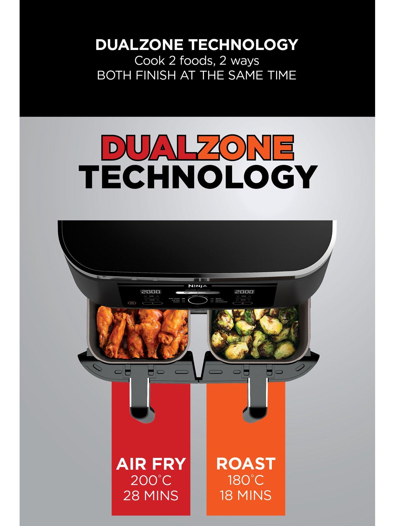 Image 3 of 8 of NINJA Foodi MAX Dual Zone 9.5L Air Fryer AF400UK
