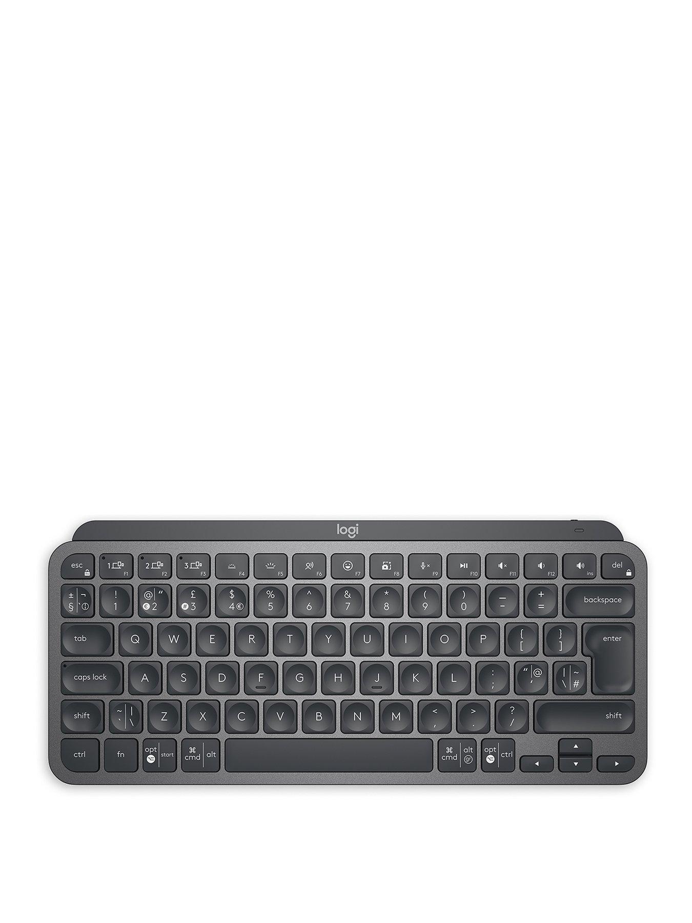 Image 1 of 7 of Logitech MX Keys Mini Minimalist Wireless Illuminated Keyboard