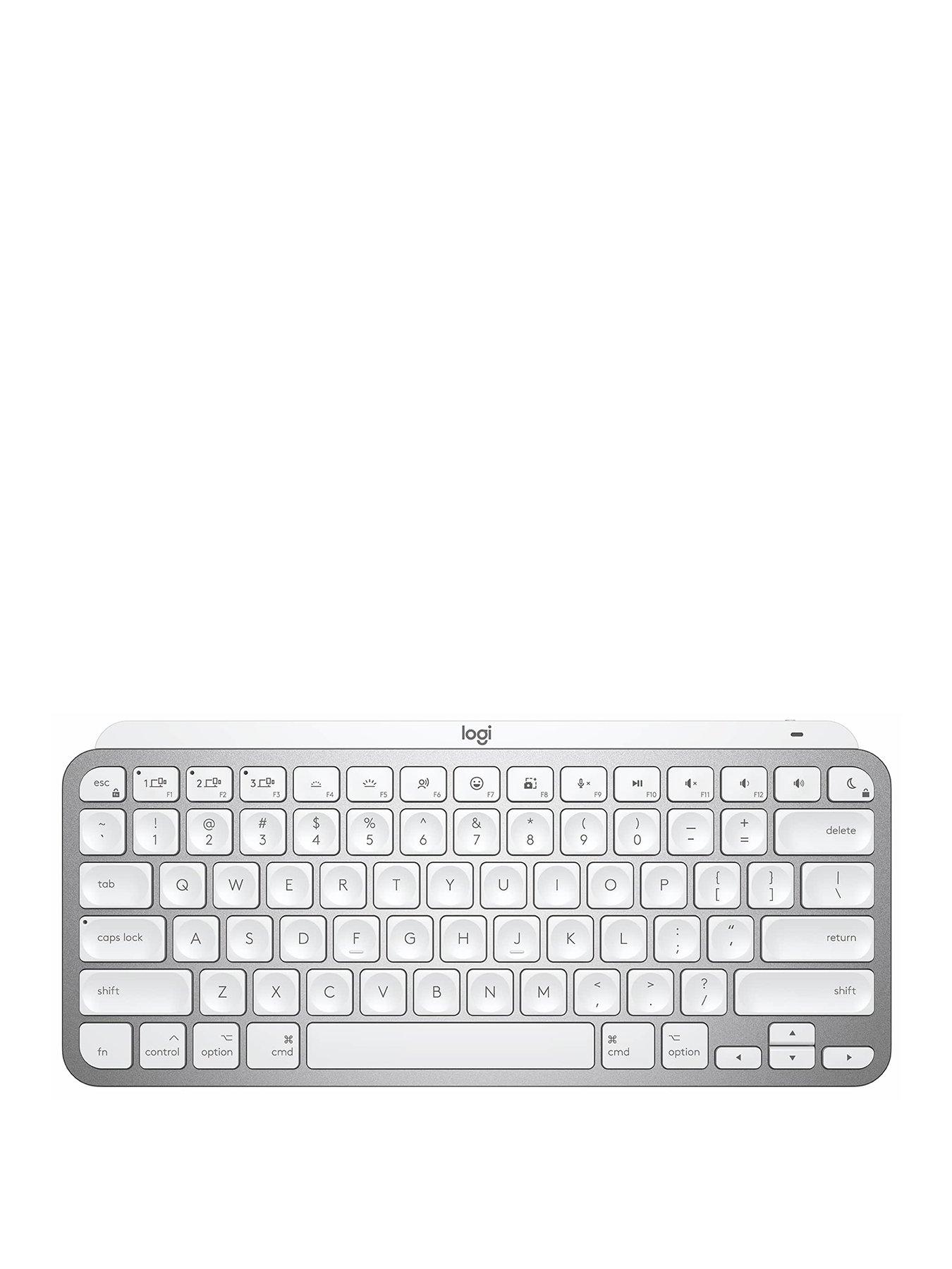 Logitech MX Keys Mini For Mac Minimalist Wireless Illuminated Keyboard - PALE | Very