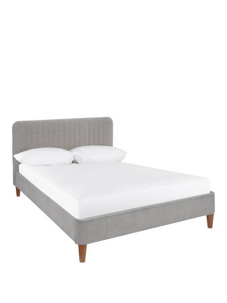 very-home-brook-fabric-bed-frame-with-mattress-options-buy-and-save