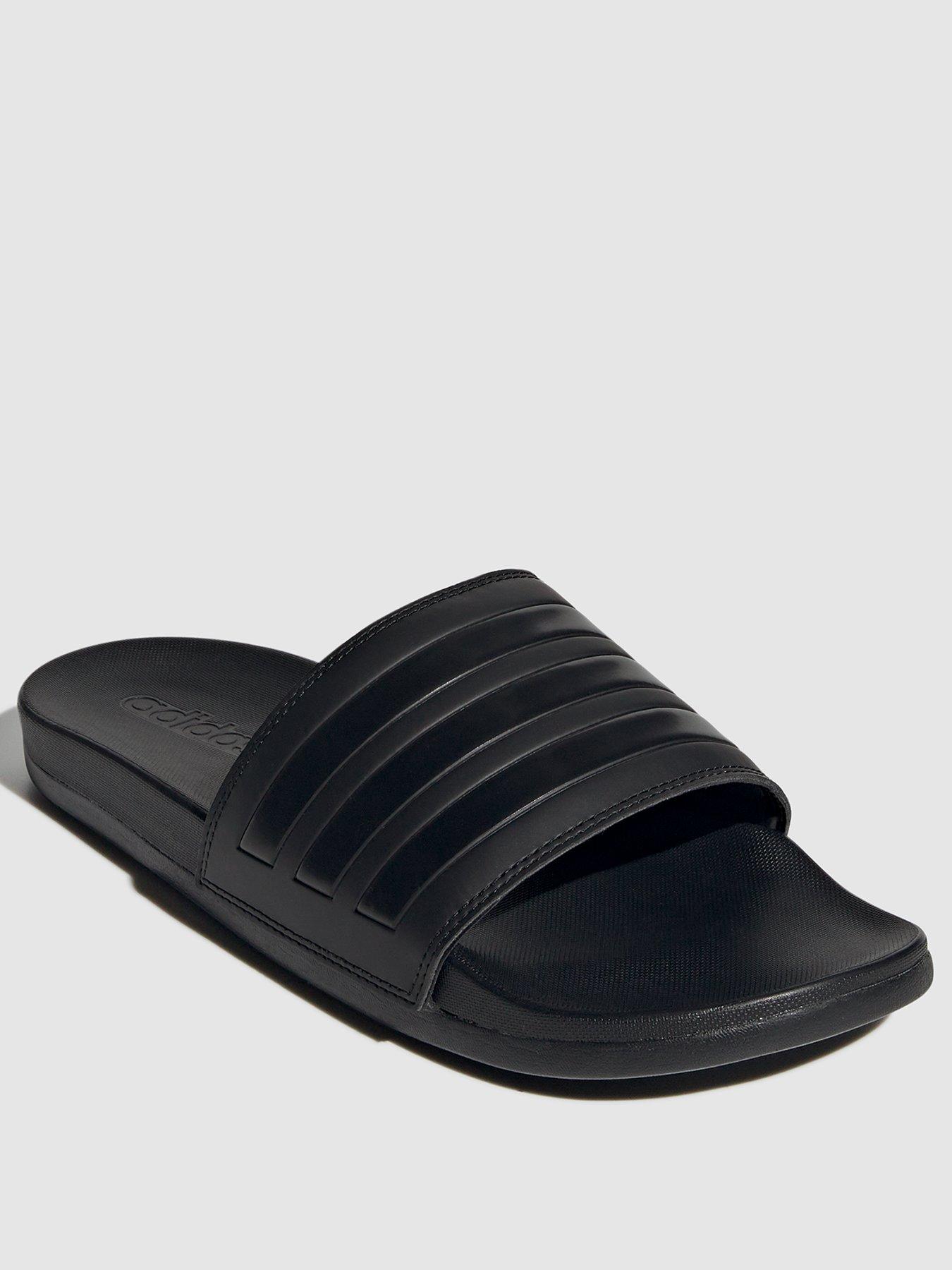 adidas Sportswear Mens Adilette Comfort Sliders - Black