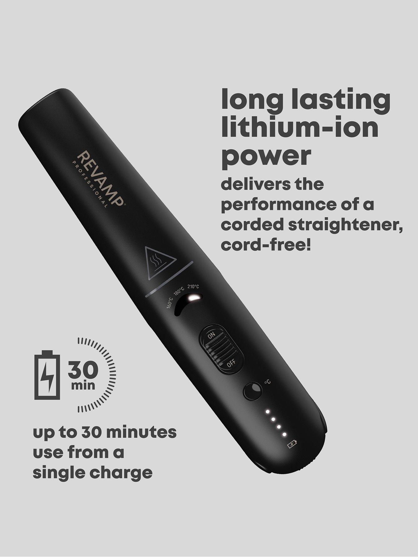 Image 3 of 7 of Revamp Liberate Cordless Compact Ceramic Hair Straightener