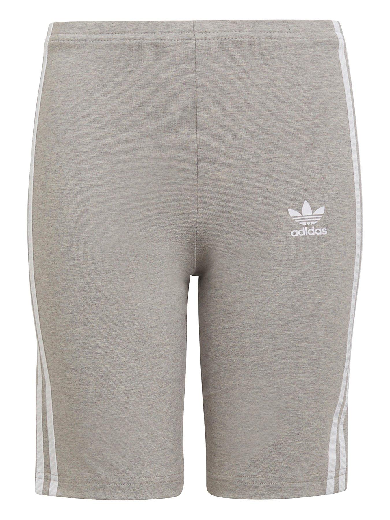 Adidas 3 stripe sales cycling shorts