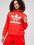 adidas-originals-trefoil-hoodie-redfront