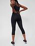 adidas-own-the-response-running-womens-capri-34-leggings-blackstillFront
