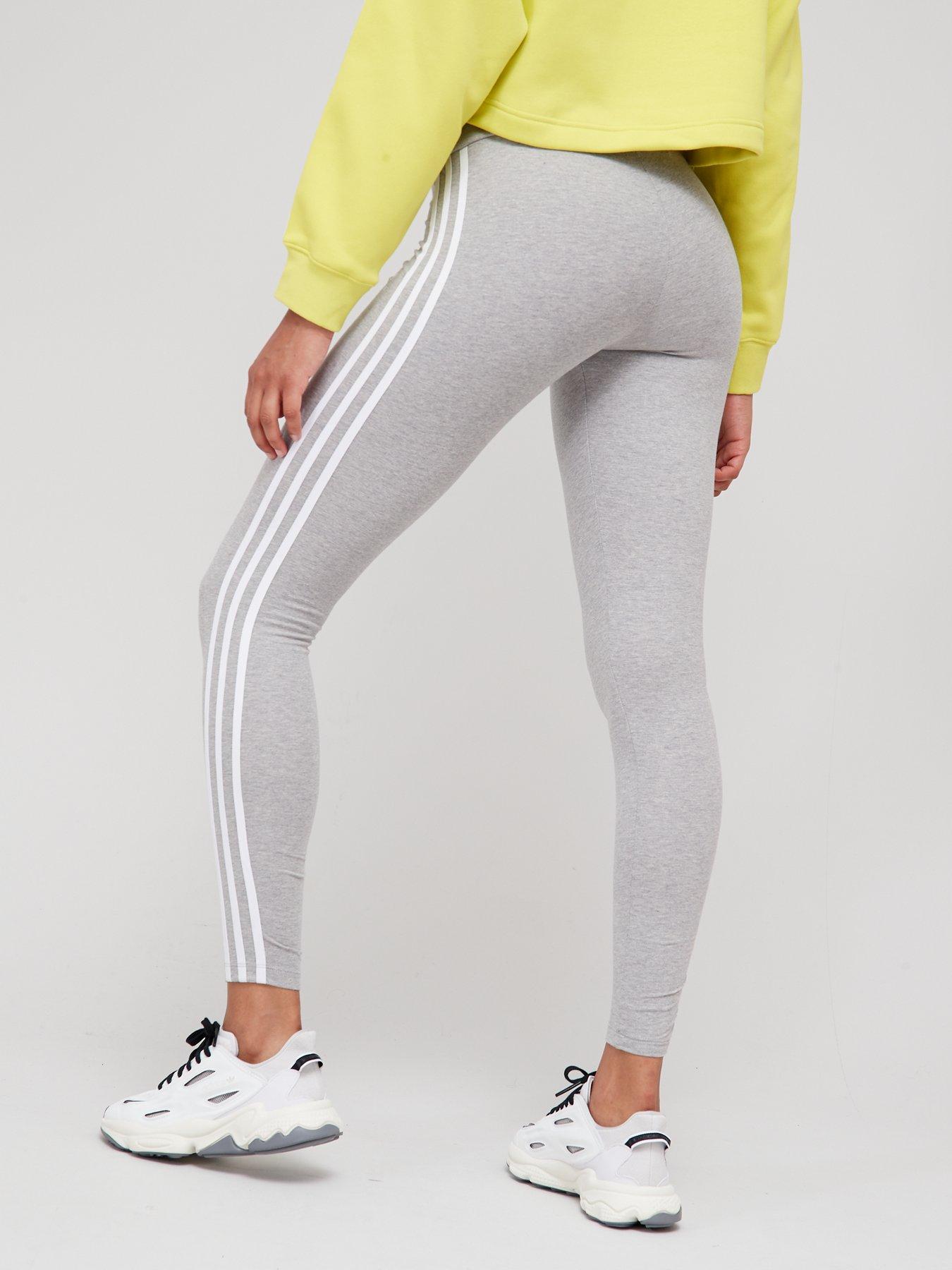 Grey 3 outlet stripe adidas leggings