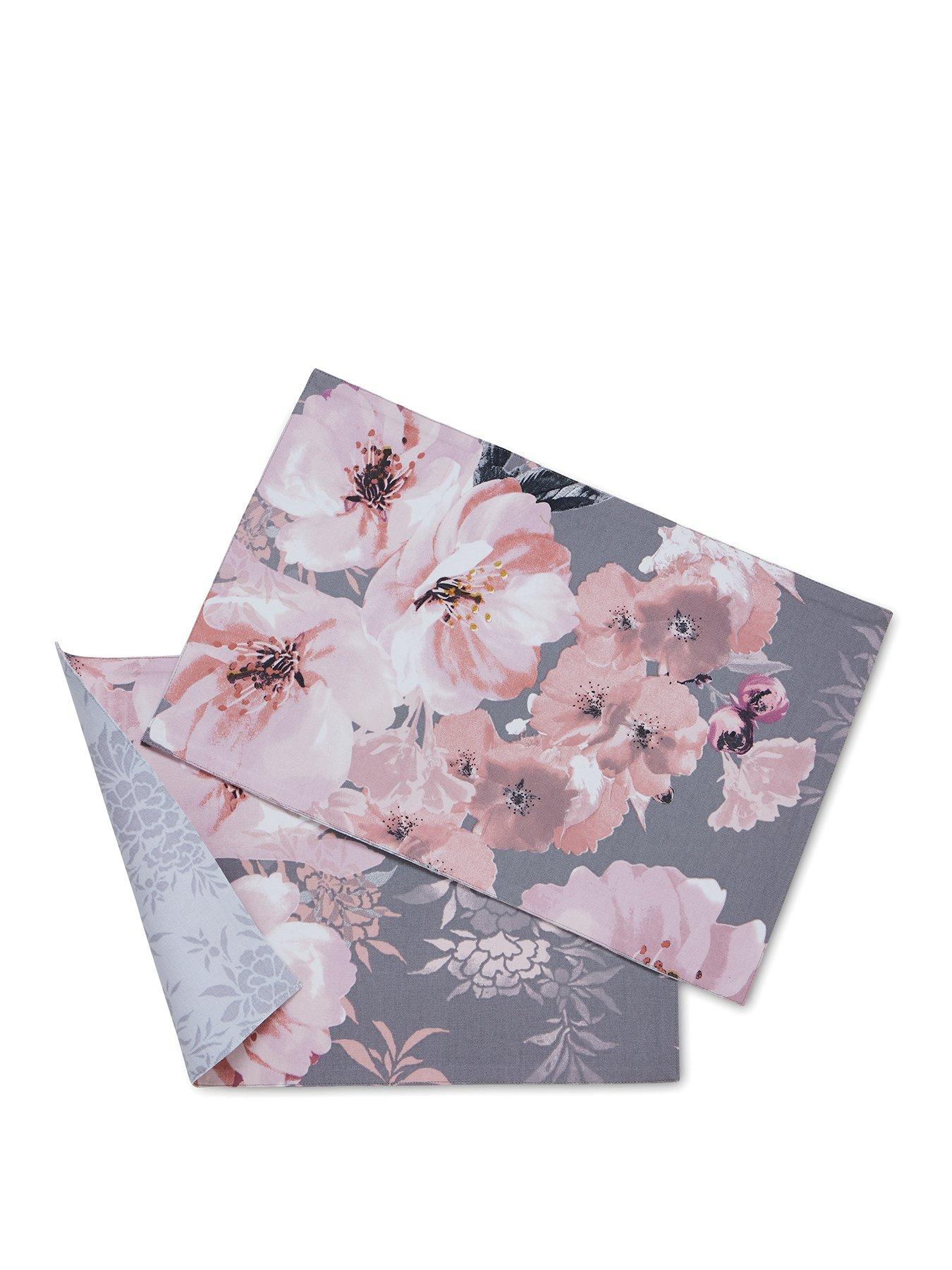 undefined Dramatic Floral Placemats – Set of 2