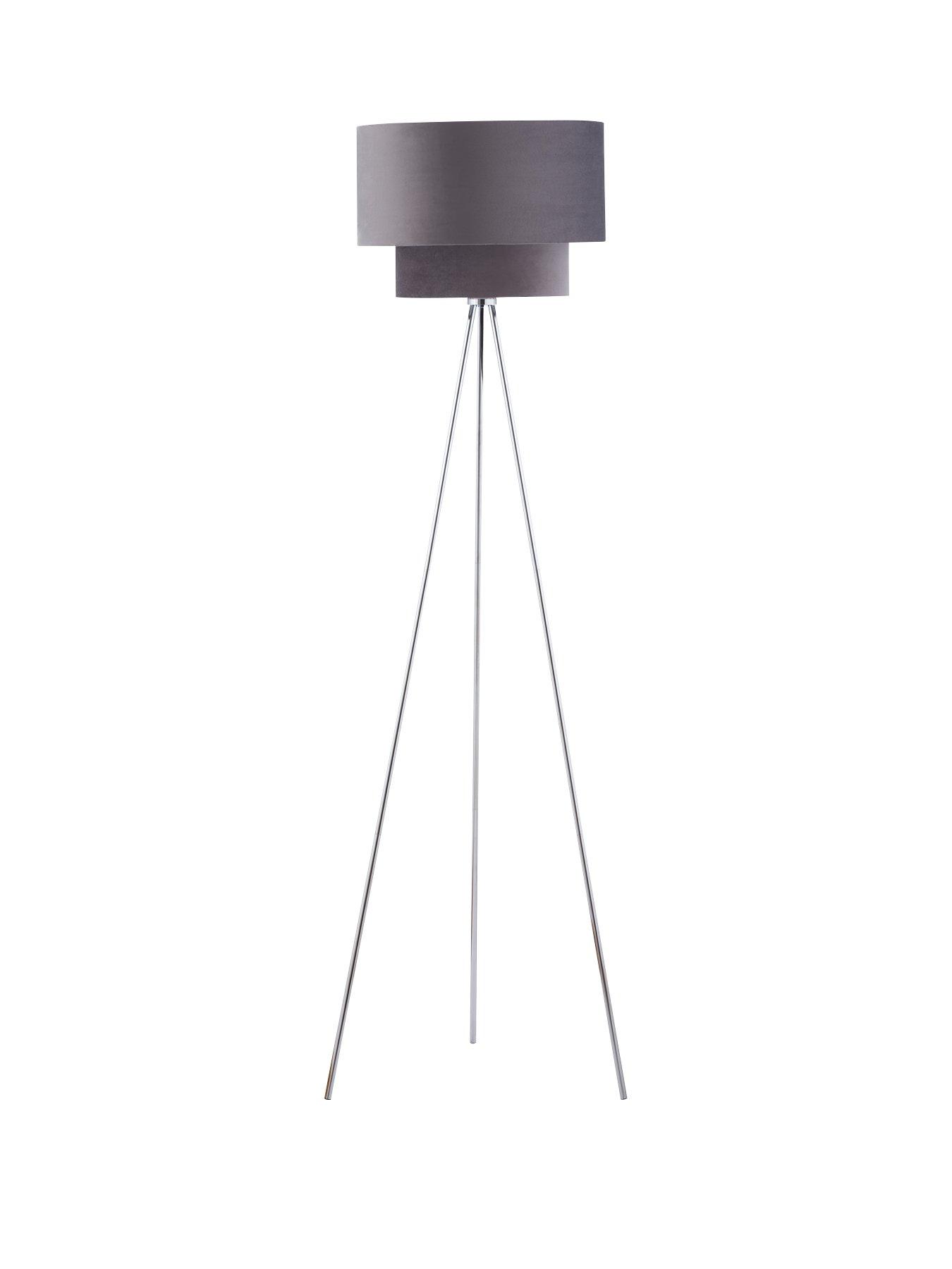 very-home-tia-two-tiered-floor-lamp-greysilver