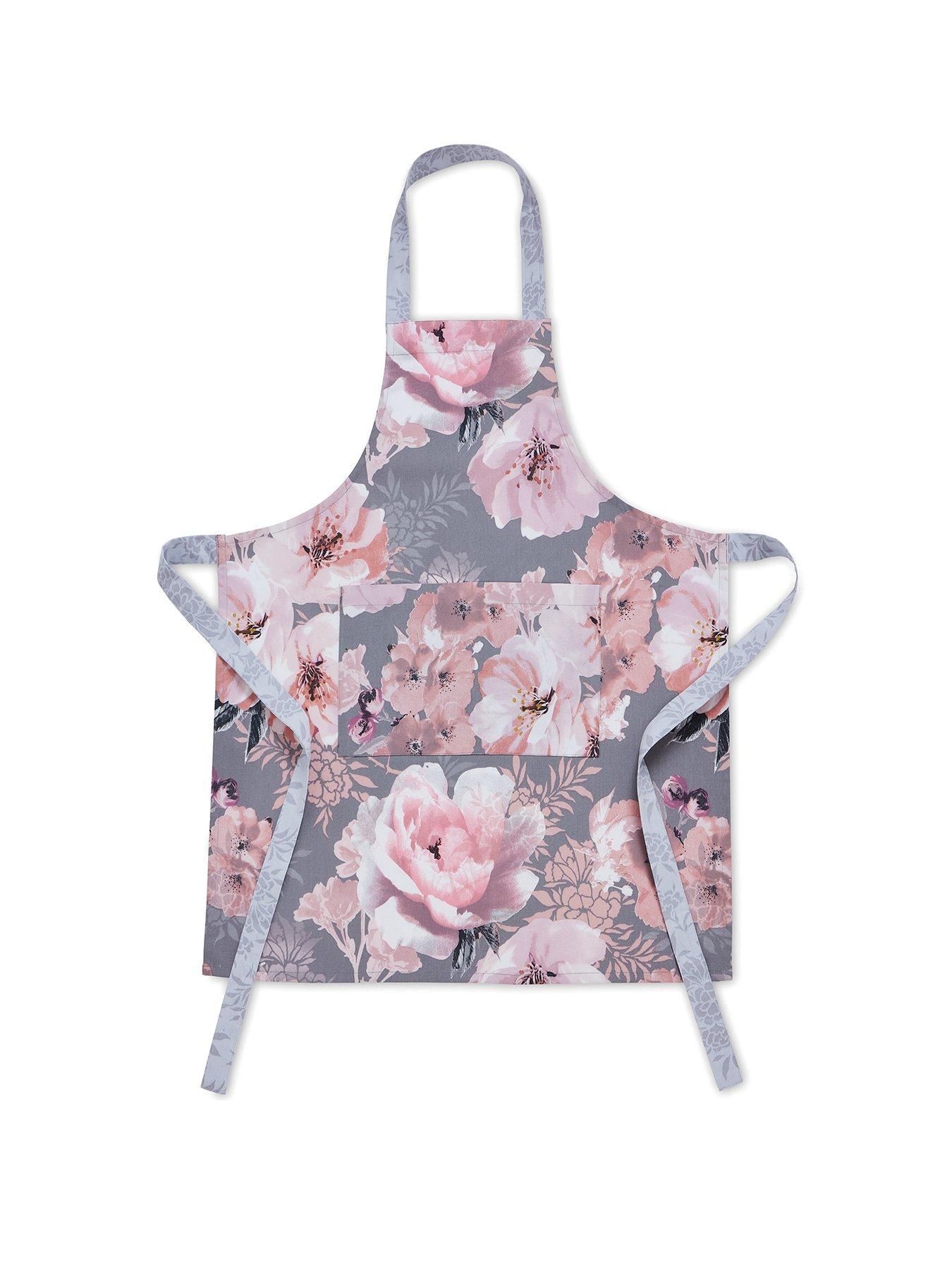 undefined Dramatic Floral 100% Cotton Apron