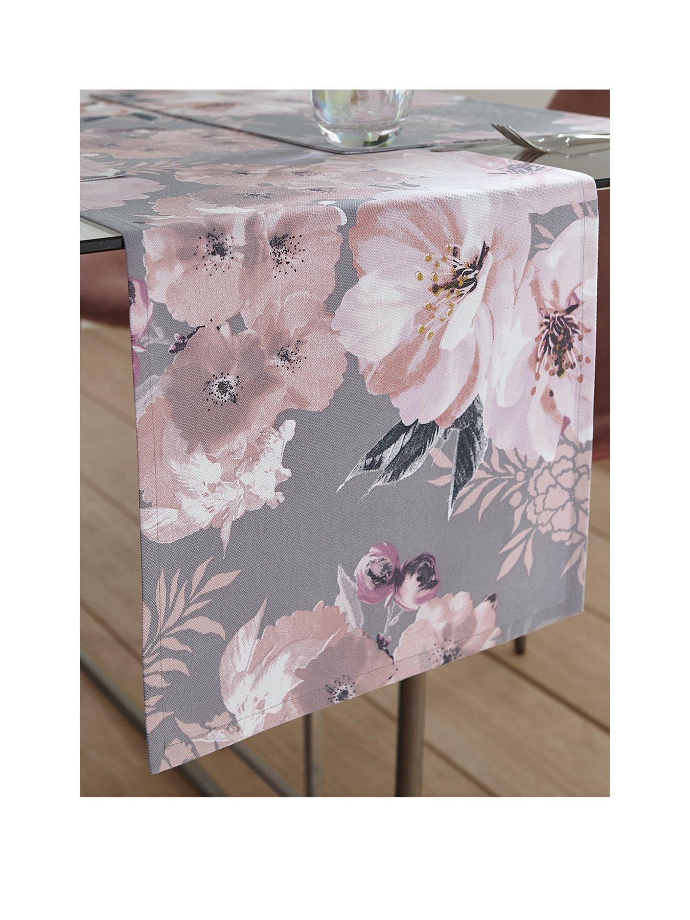 catherine-lansfield-dramatic-floral-table-runner