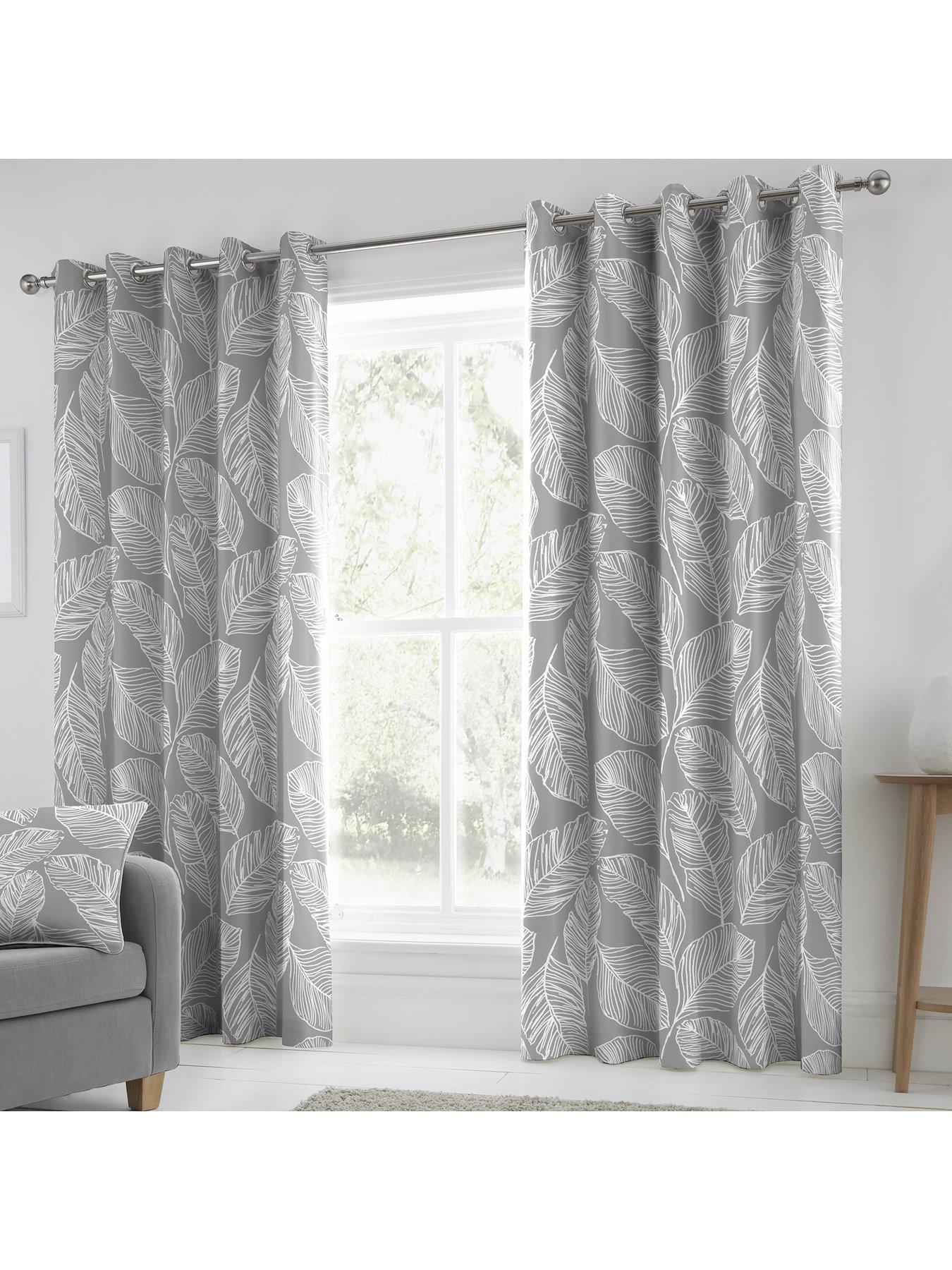 undefined Matteo Eyelet Lined Curtains
