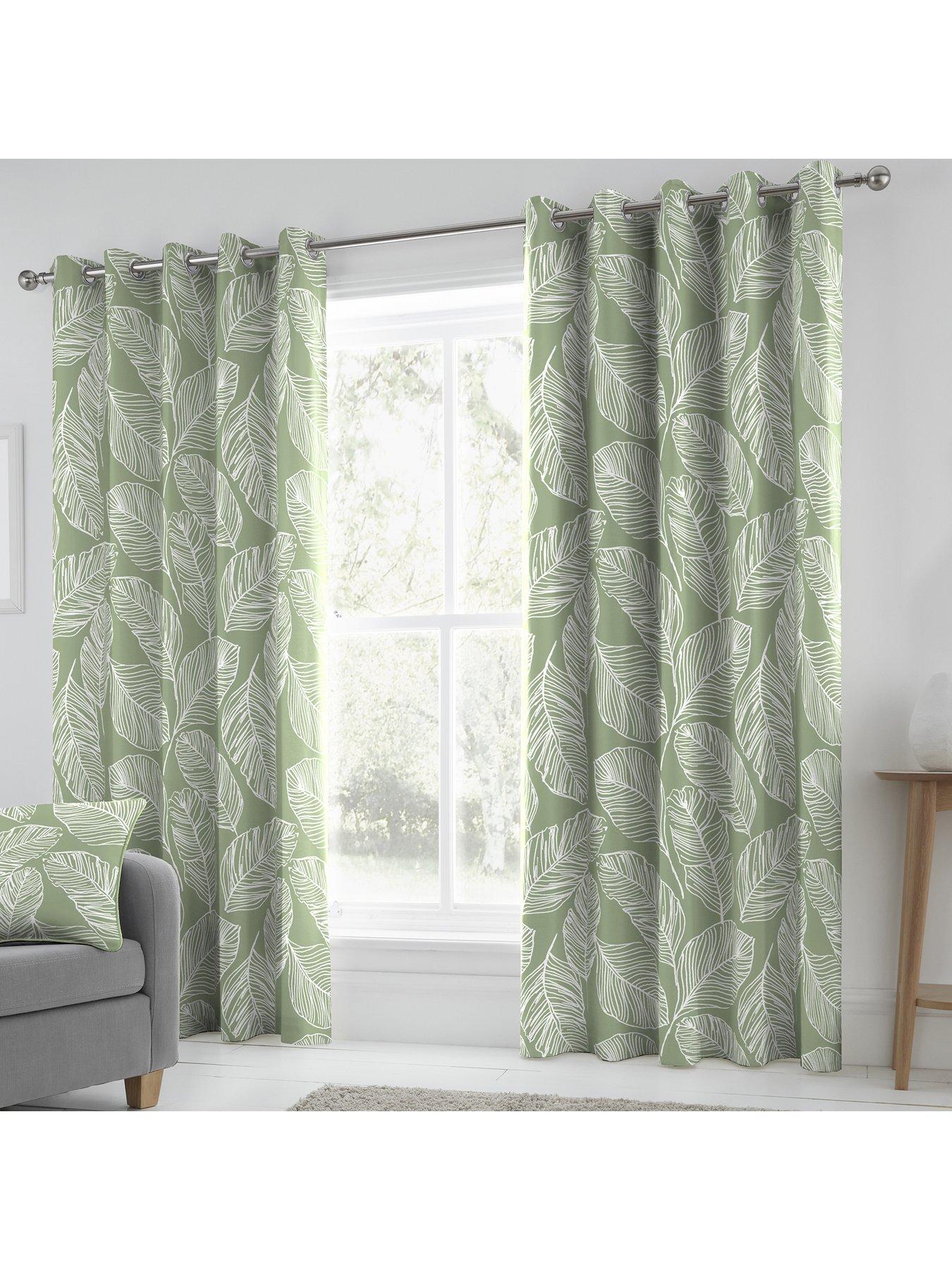 undefined Matteo Eyelet Lined Curtains