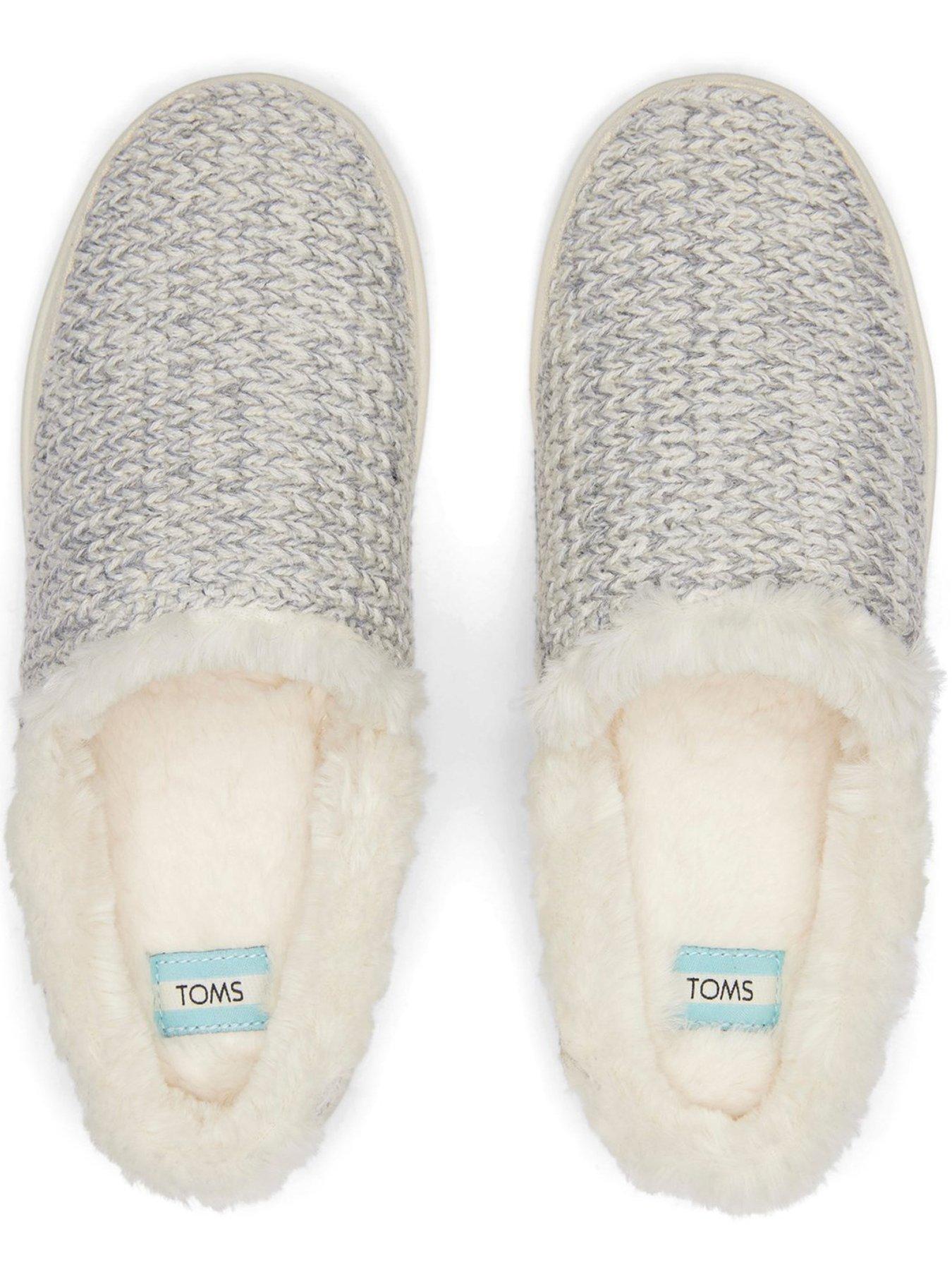 Toms sweater sales knit slippers