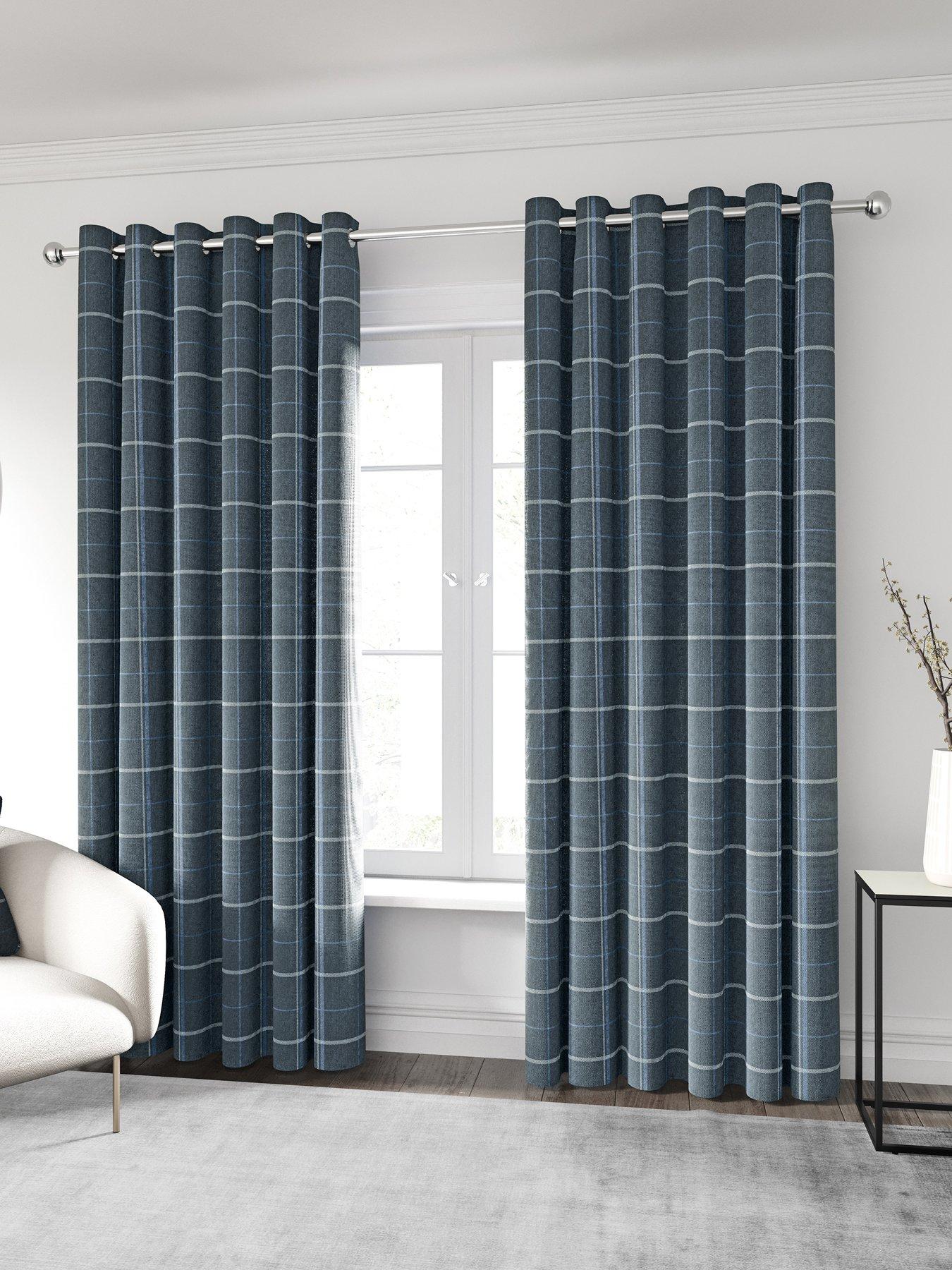 undefined Harper Woven Lined Curtains