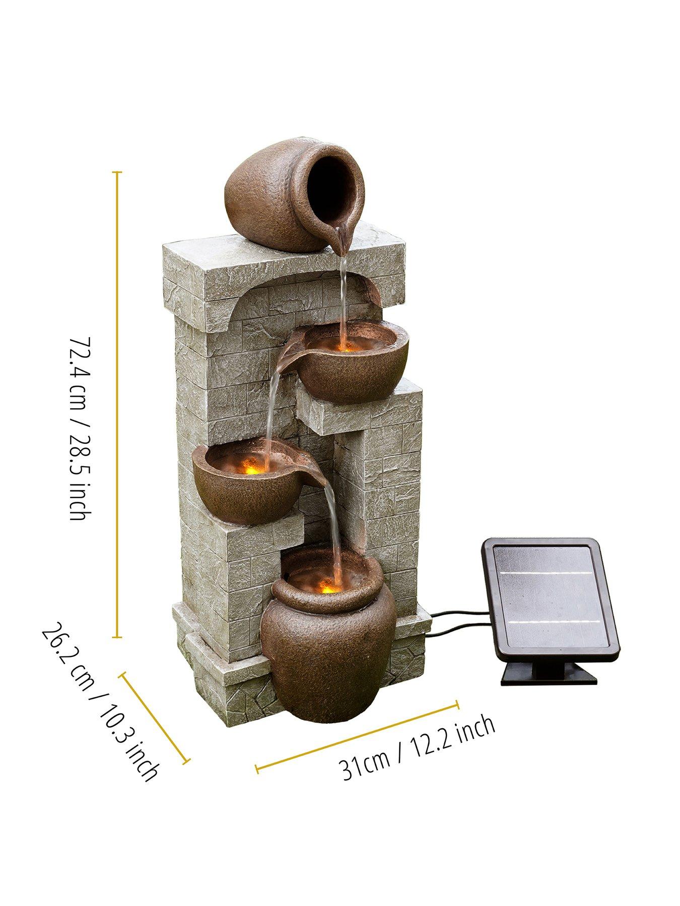 teamson-home-peaktop-solar-power-water-fountain-garden-bronze-ornamentstillFront