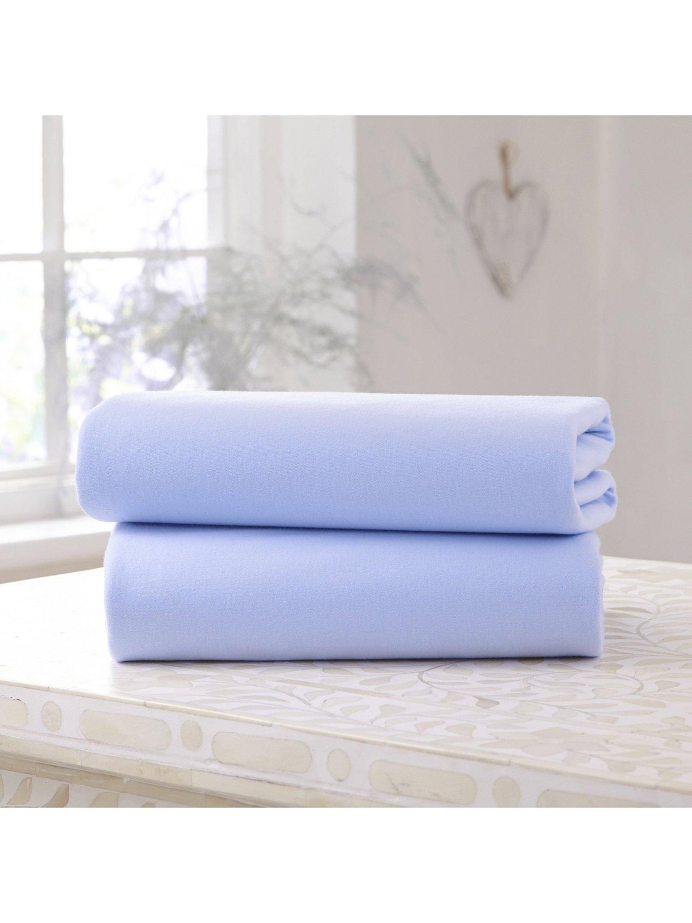 clair-de-lune-2-pack-cotton-fitted-pramcrib-sheets-90-x-40-cm-bluestillFront