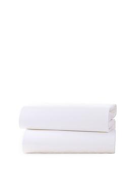 clair-de-lune-pack-of-2-fitted-cot-bed-sheets-white