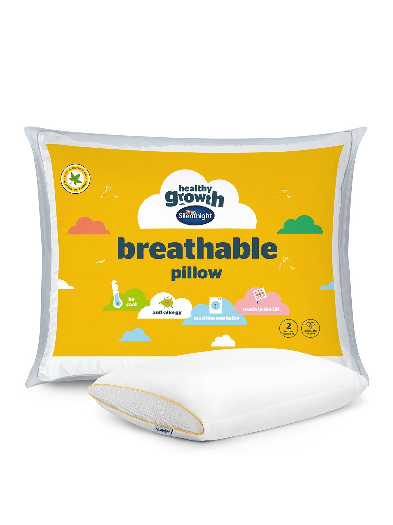 Silentnight Healthy Growth Breathable Pillow - White